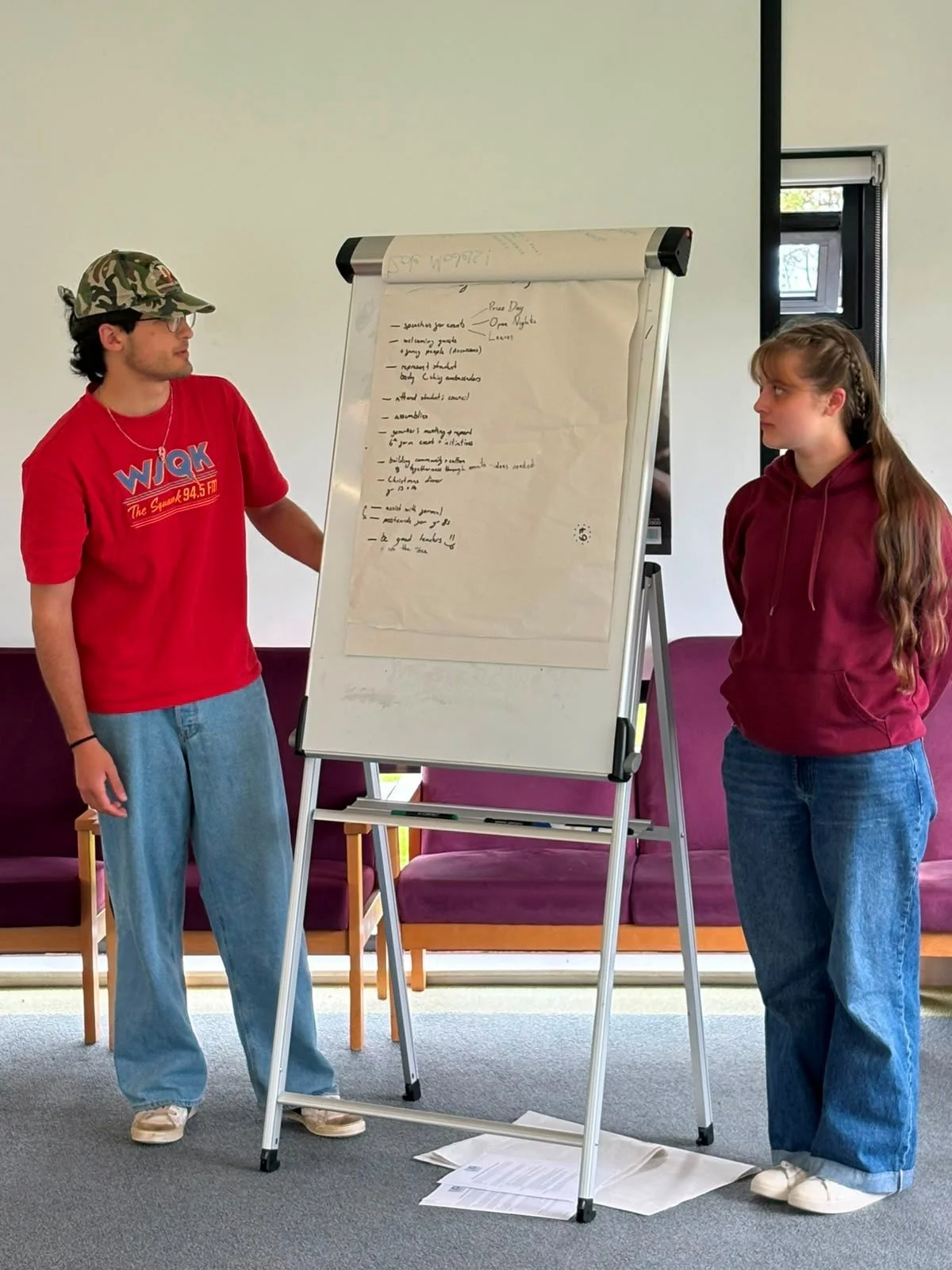 Slemish College head boy and head girl.jpg