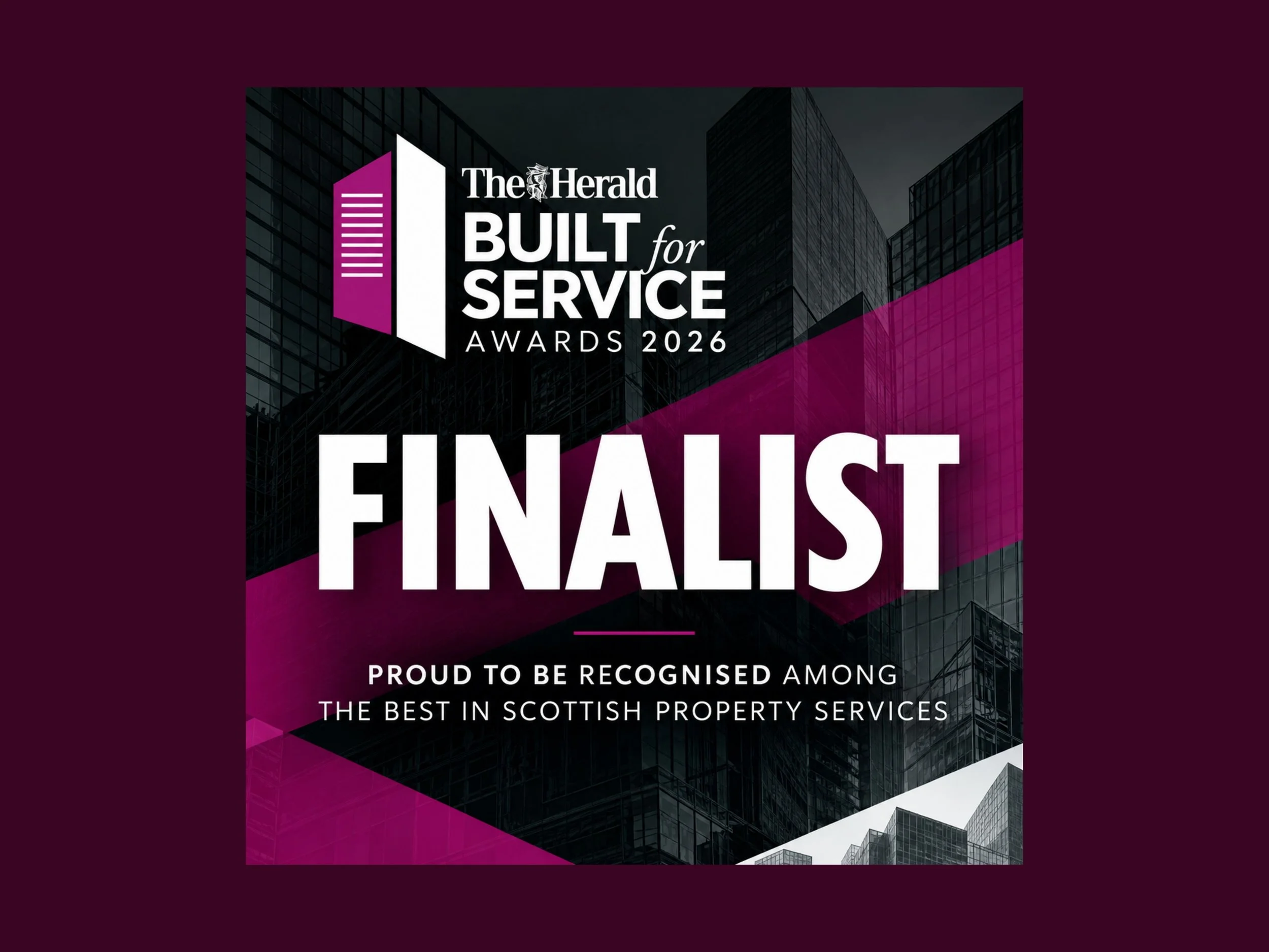 The Herald Built for Service Finalist