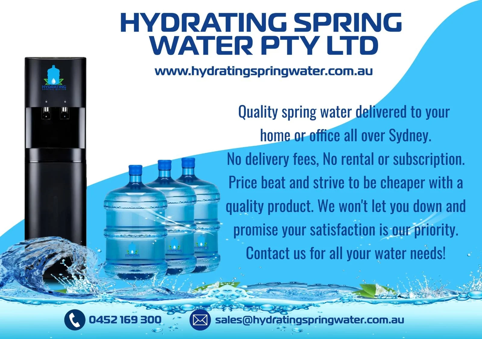 Hydrating Spring Water