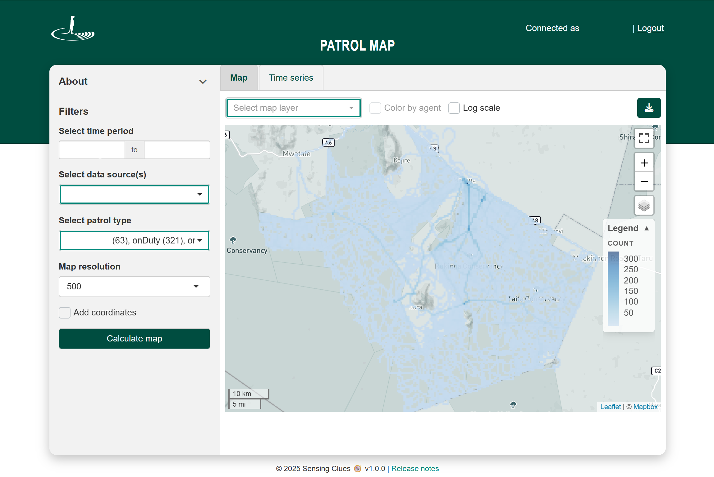 Analytical Toolbox: Patrol Heatmap