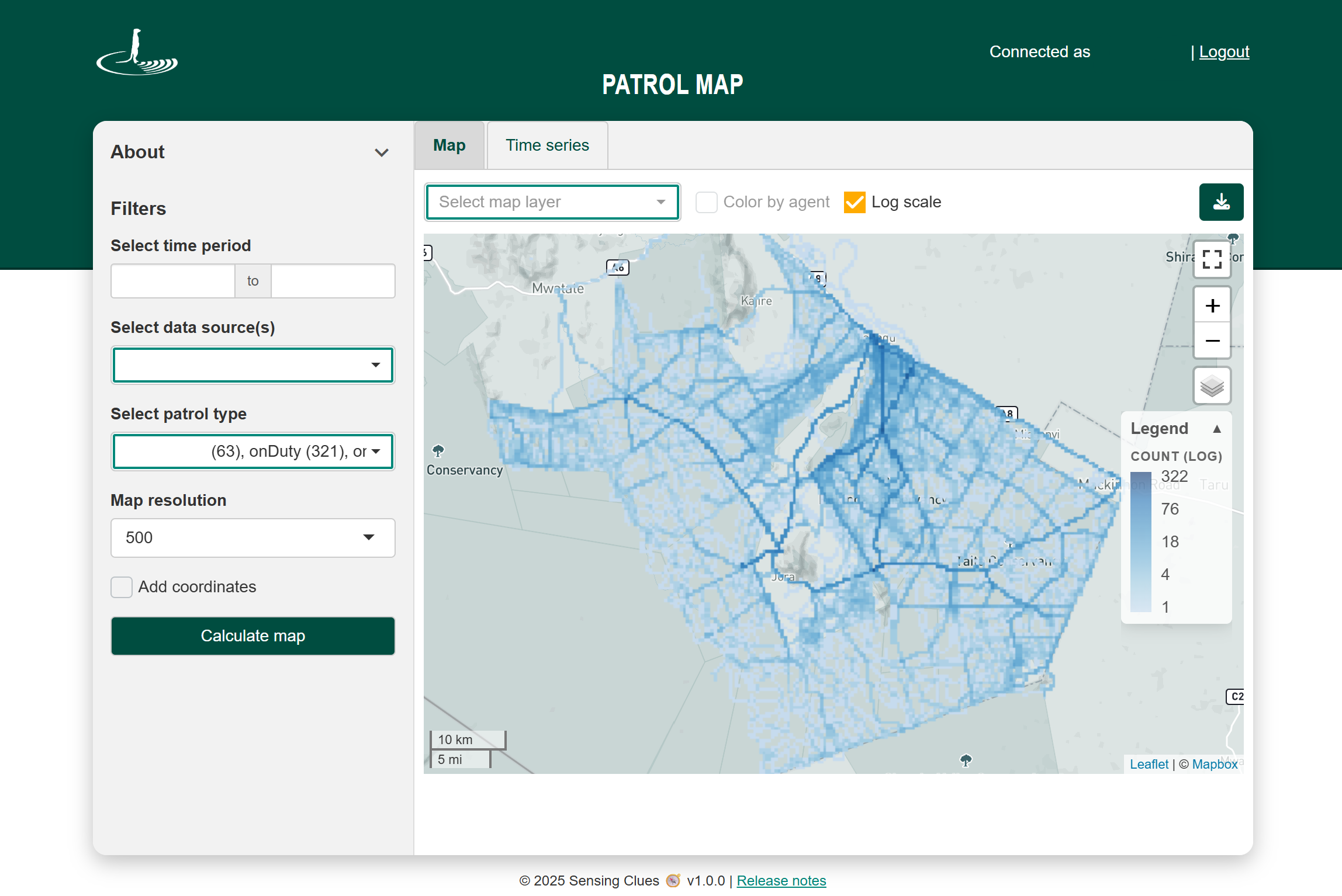 Analytical Toolbox: Patrol Heatmap log visualisation