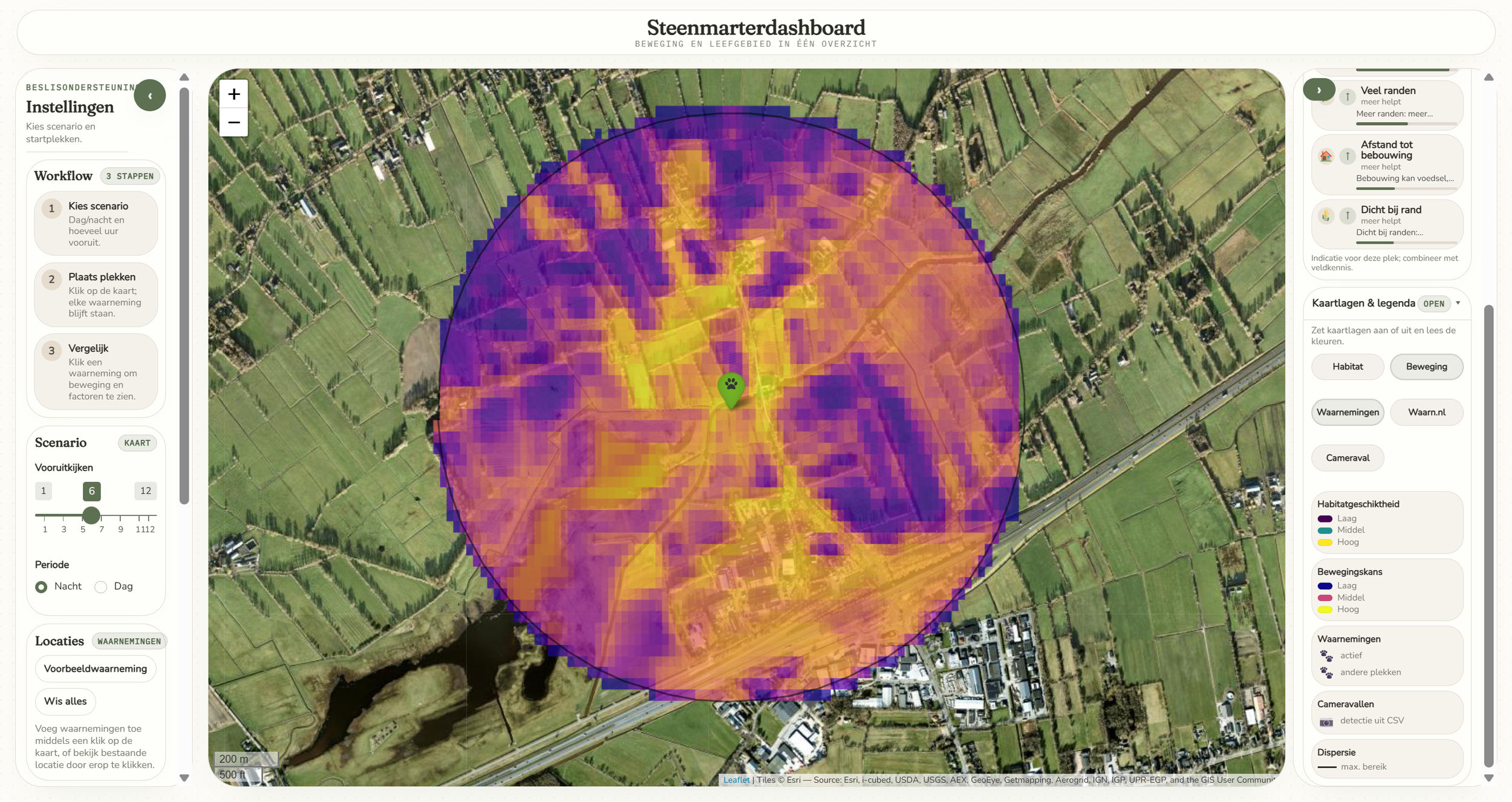 Predator Movement &amp; Risk Mapping