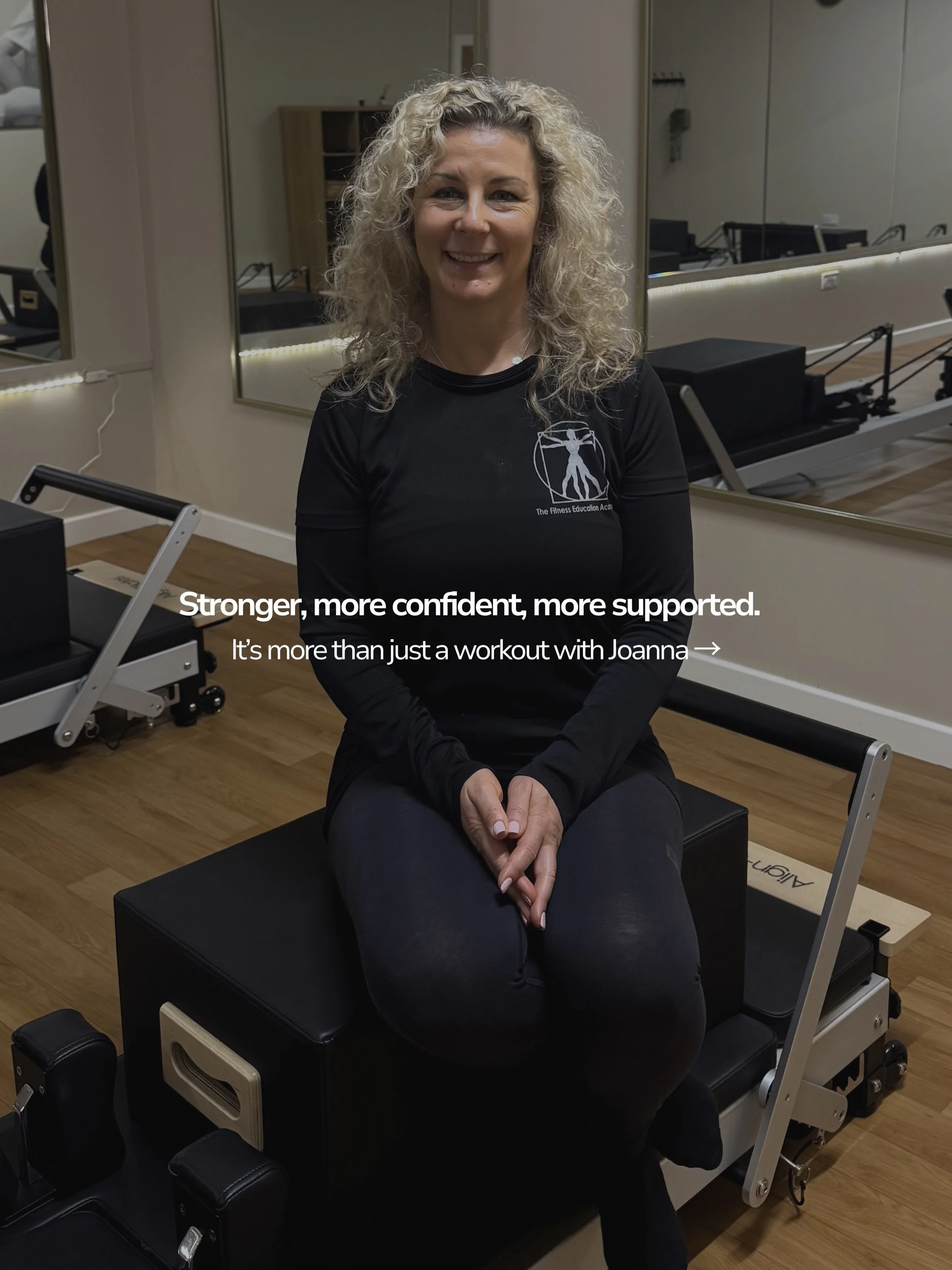 Looking for reformer classes that challenge you without intimidating you? You&rsquo;ll fit right in here ☁️

Supportive coaching, progressions that meet you where you&rsquo;re at and classes that leave you feeling stronger every time.

⭐️ Hear what o