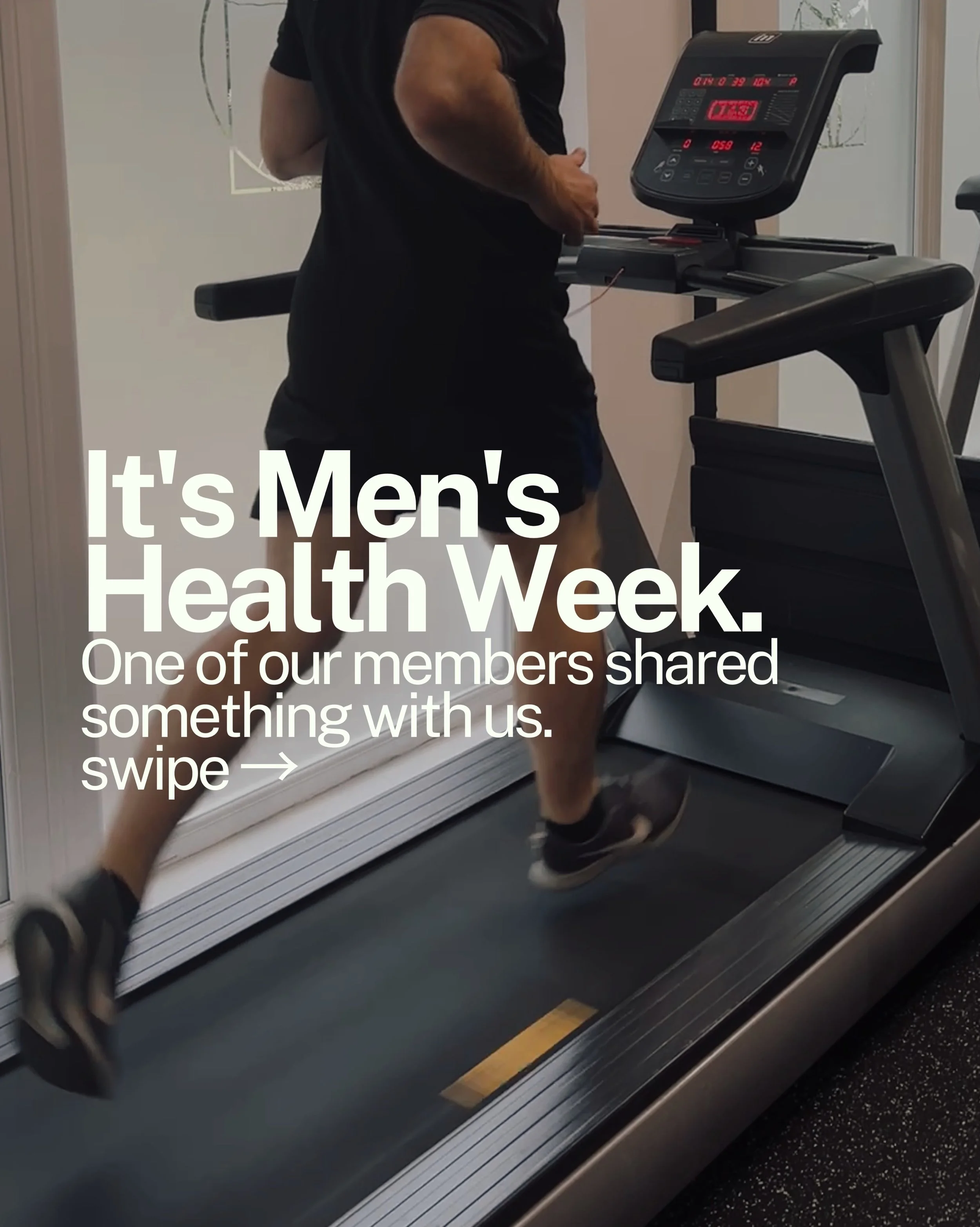It&rsquo;s Men&rsquo;s Health Week. 💙

One of our members trusted us with their story and with their blessing, we&rsquo;re sharing it.

A reminder that strength isn&rsquo;t just physical and that the smallest step can be the start of something bigge