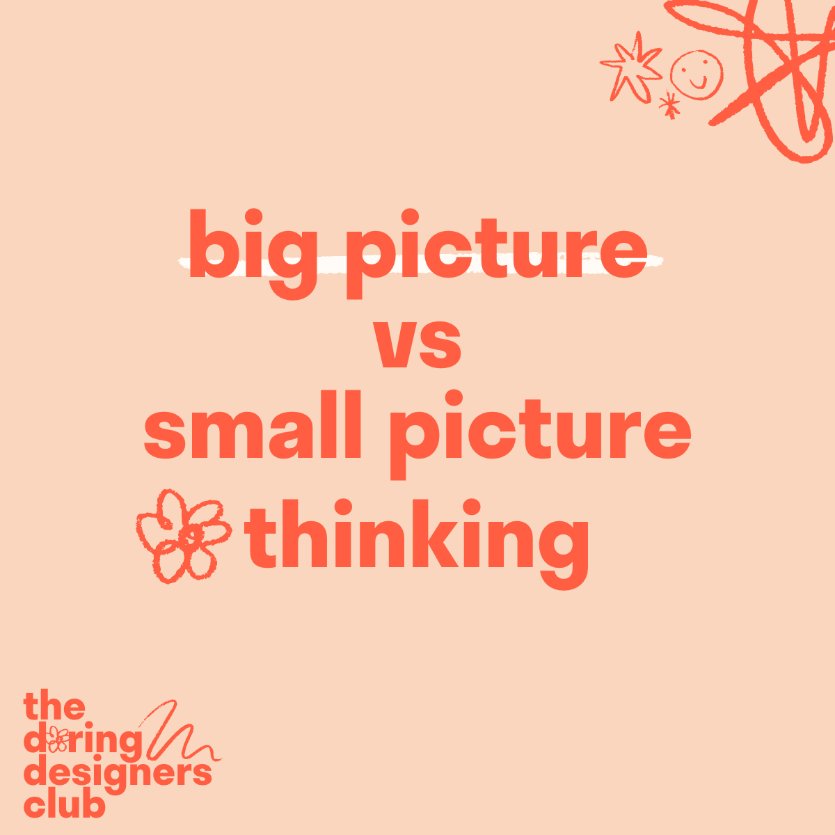 Big Picture vs Small Picture Thinking