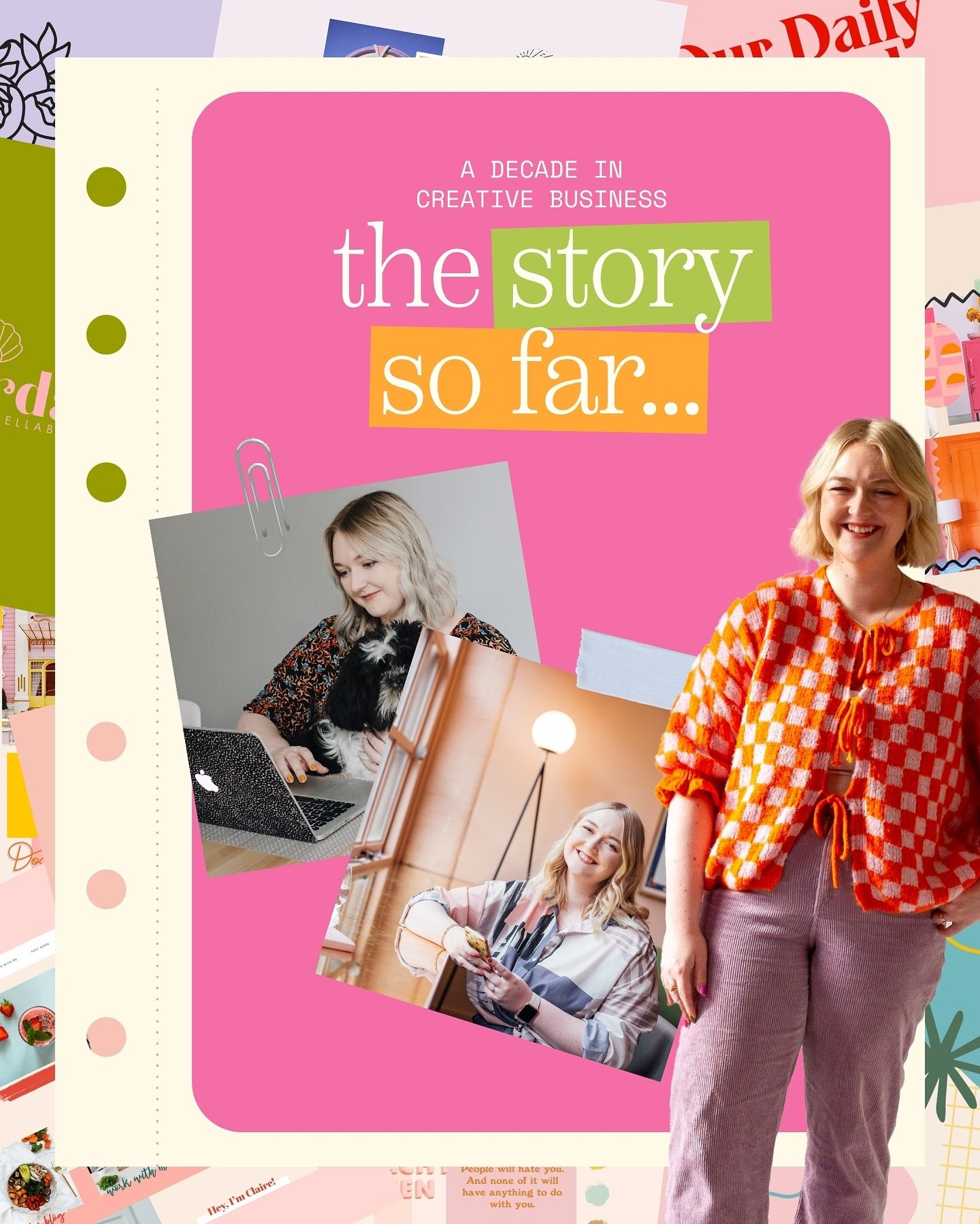 A whole decade of sometimes figuring it out but sometimes not; burning out and rebuilding; growing and scaling and then scaling right back; and finally finding the kind of peace and success I always wanted 🥹

It&rsquo;s so crazy to me to look back a