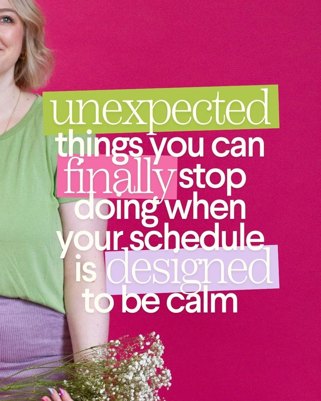 The chaos never has to be inevitable and I am here to tell you that feeling stressed is not "part of running your own business" 🙅&zwj;♀️

But it is part of a business without a strategy.

Without a system that protects your time first, and
