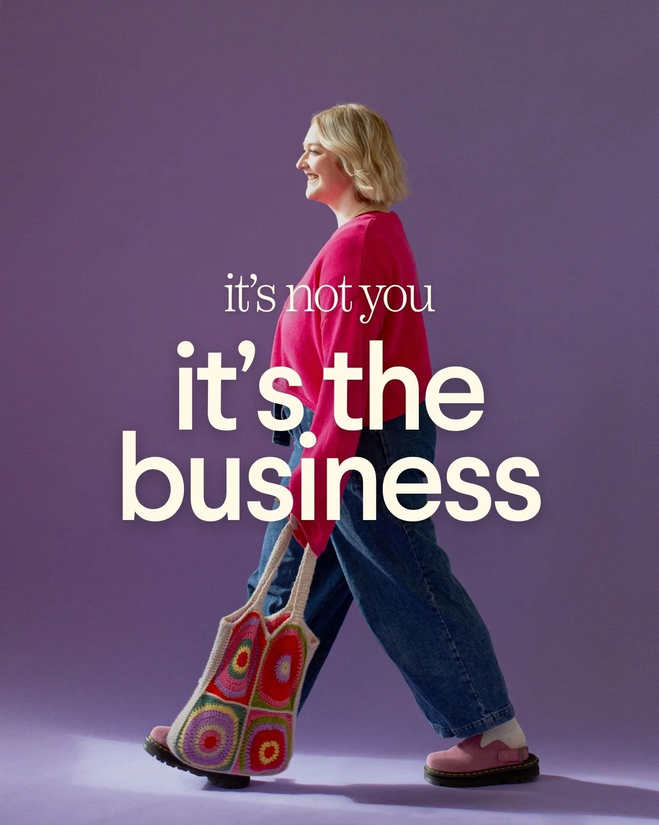 And it turns out the most annoying thing about realising it&rsquo;s not you - it&rsquo;s the business - is remembering that you are technically the person in charge of said business 😬

It's giving &ldquo;And who set that system up?&rdquo; 👀

BUT I 