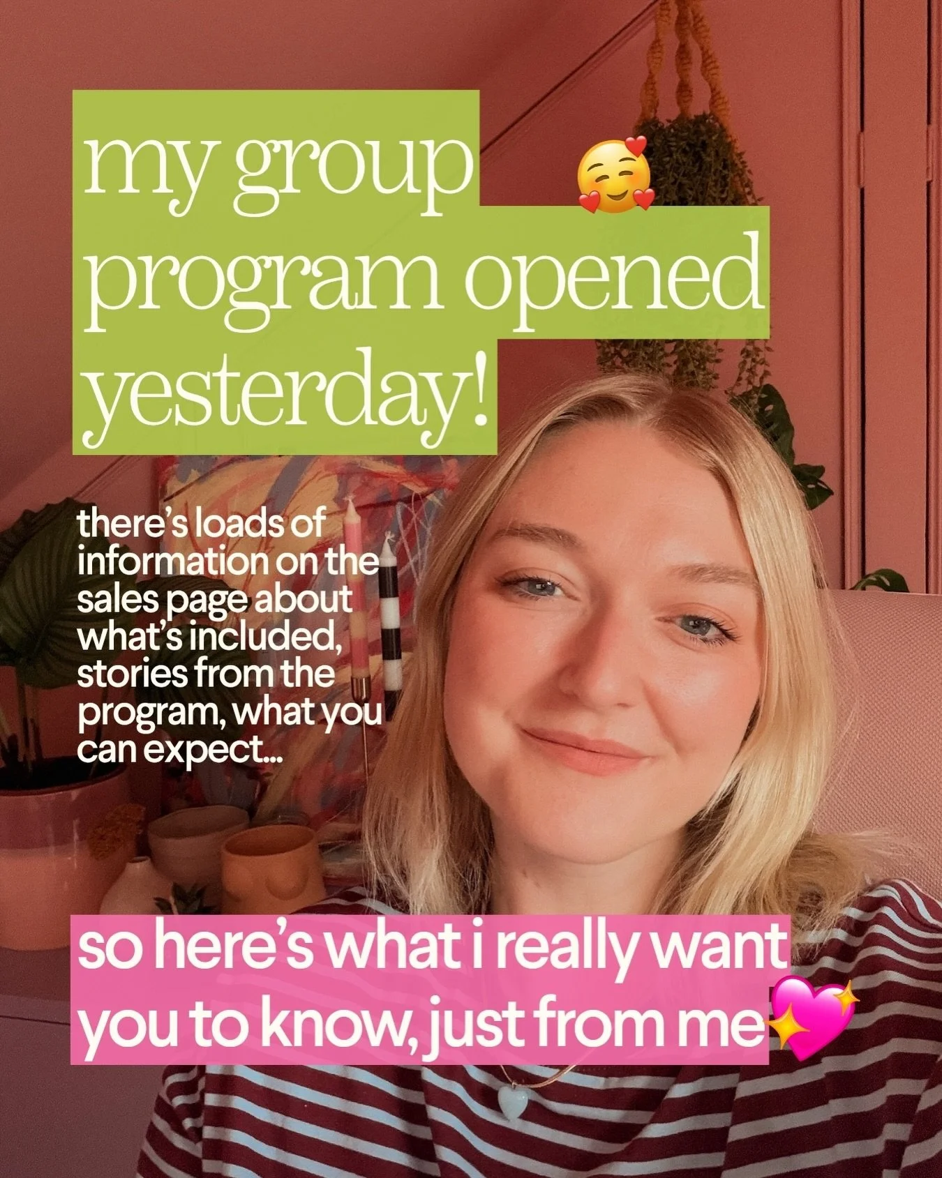 Booked Not Busy is OPEN! 💕

There&rsquo;s loads I could tell you about the strategy, the results, the new platform and everything you get inside BNB (jump onto my email list or read the sales page - it&rsquo;s all there! ☺️)

But there&rsquo;s also 