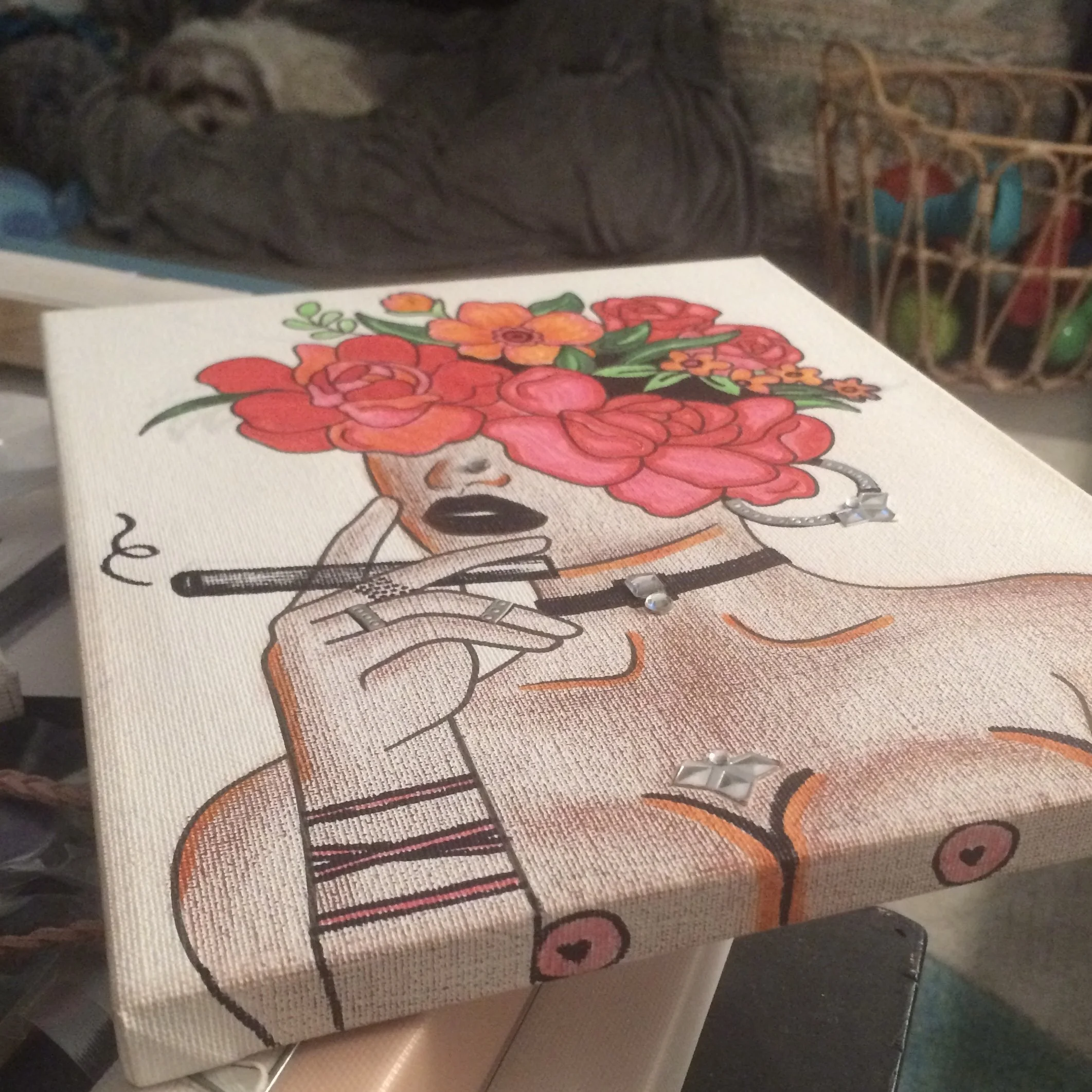 Mixed Media Canvas (2024)