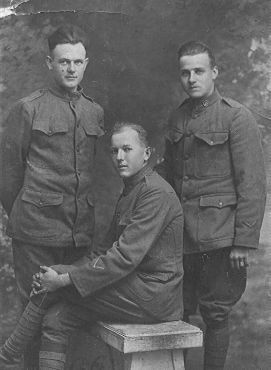 Vassie Jones, Cleve Moore, Sunford Jones WWI.jpg