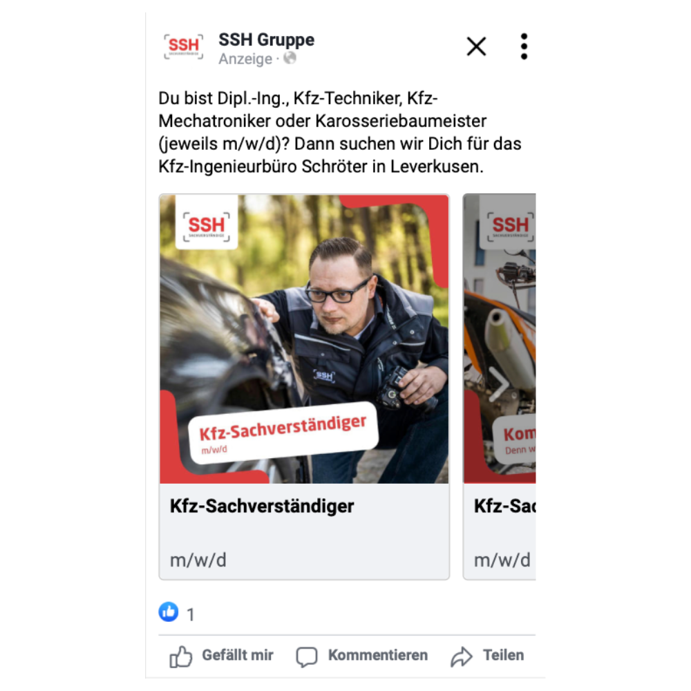 Social-Media Werbung