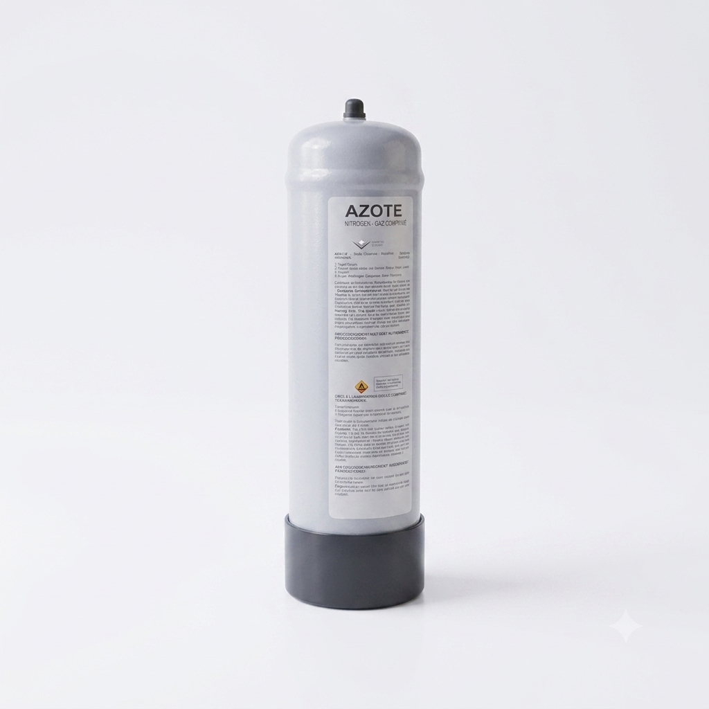 Bouteille d'azote hydrogène