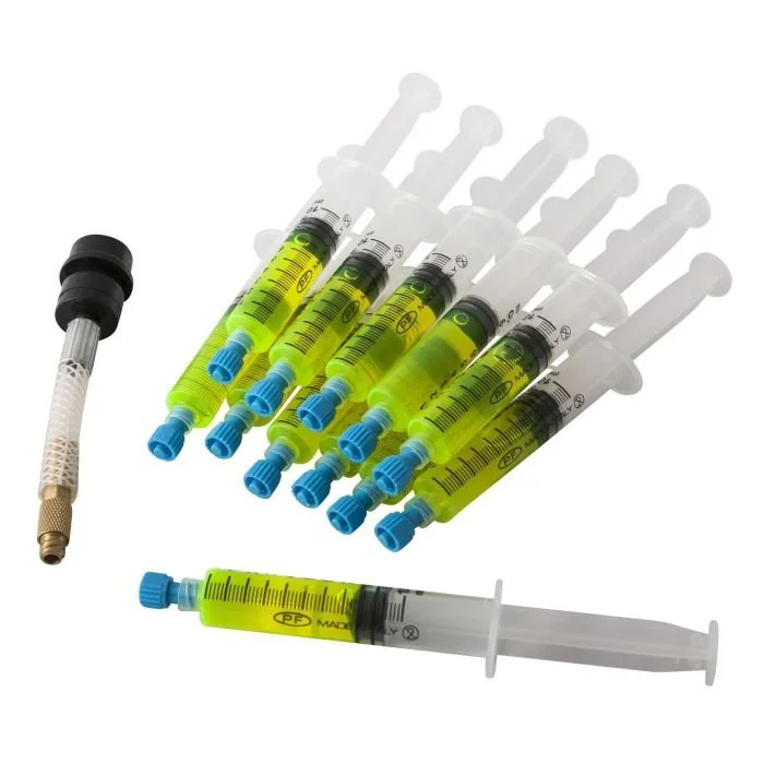 Sachet 12 seringues traceur 7,5ml pour gaz R134a