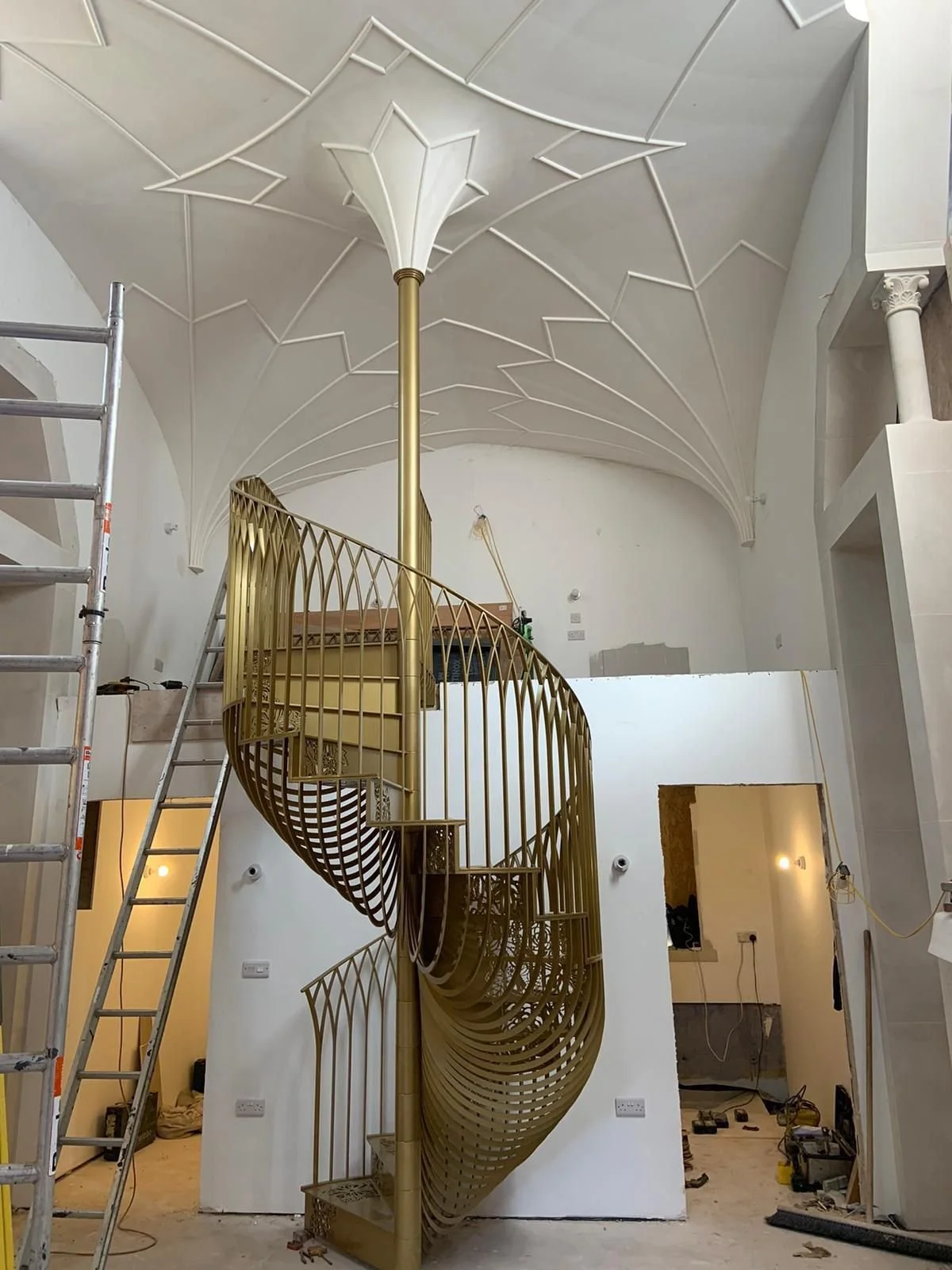 Shropshire Folly, In Progress