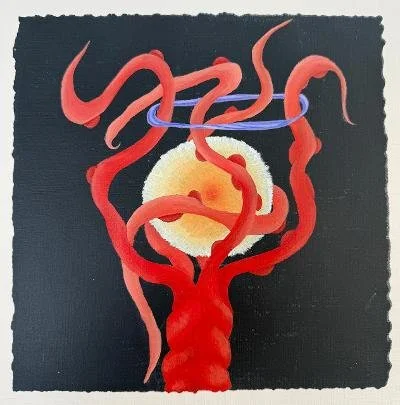 ‘Hopefully one day’, Oil paint