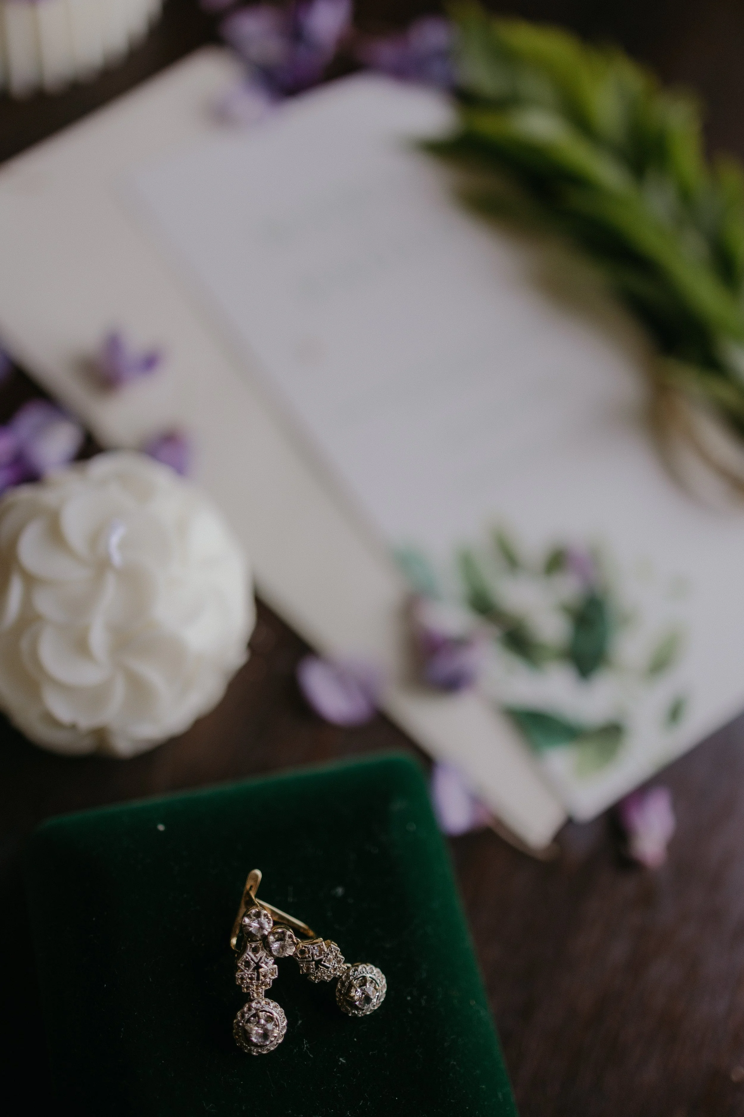 candela a cera di soia petali, fiori, wedding favors