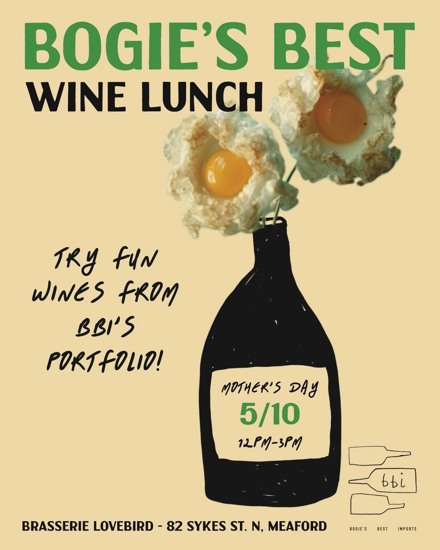 You know what iconic Moms love? Wine!

Caitlin, owner of @bbiwineandcider, is hanging out at Brasserie Lovebird and pouring some really great wines from her portfolio this Mother&rsquo;s Day. Come for a nosh and a glass of wine, I promise your mom wi