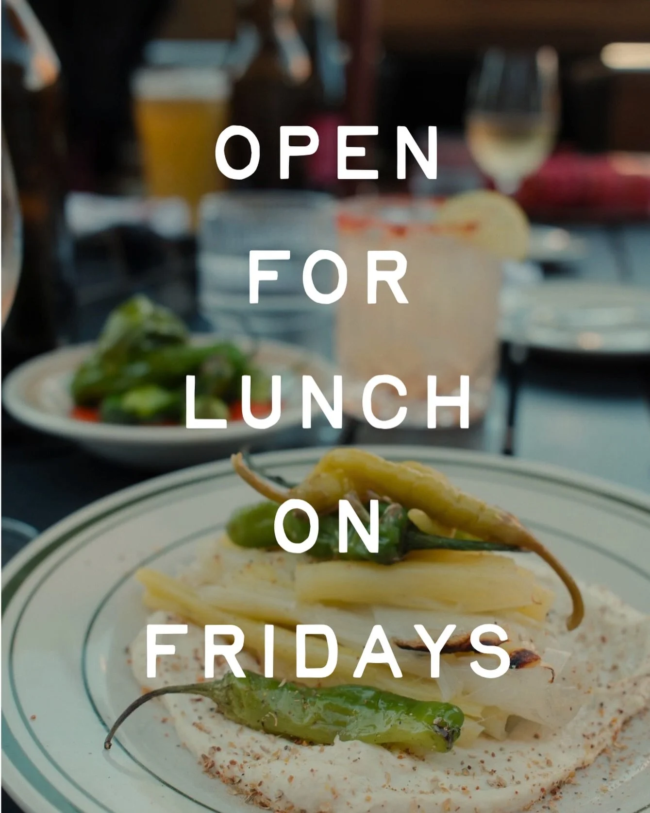 The rumours are true: we&rsquo;re officially open for Lunch at Noon Friday, Saturday and Sunday all Summer long.