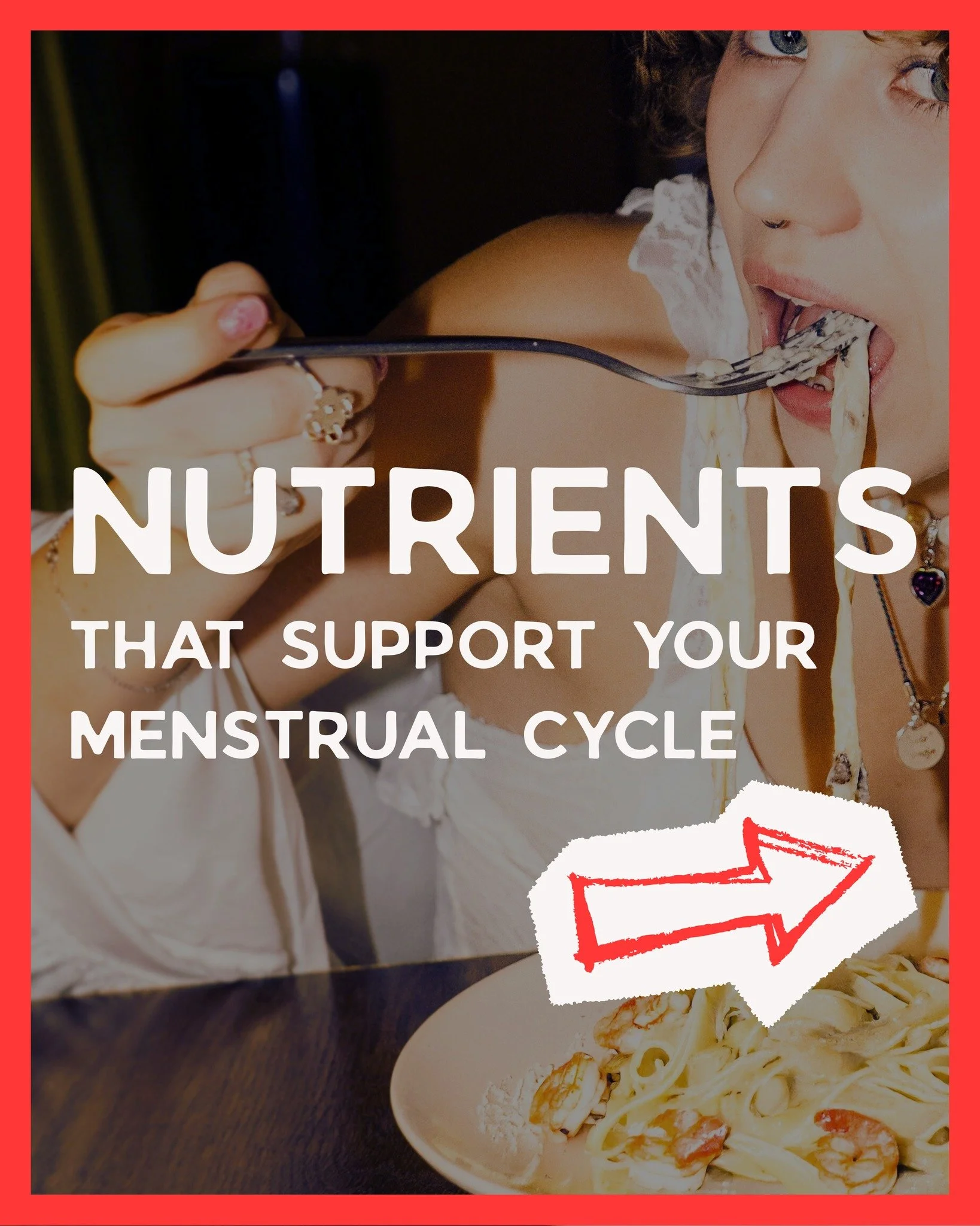 Your diet affects more than your daily energy, it also impacts how your body experiences menstruation!

Iron, magnesium, and B vitamins support healthy cycles, but not everyone has access to nutritious foods.

With SNAP programs being reduced, suppor