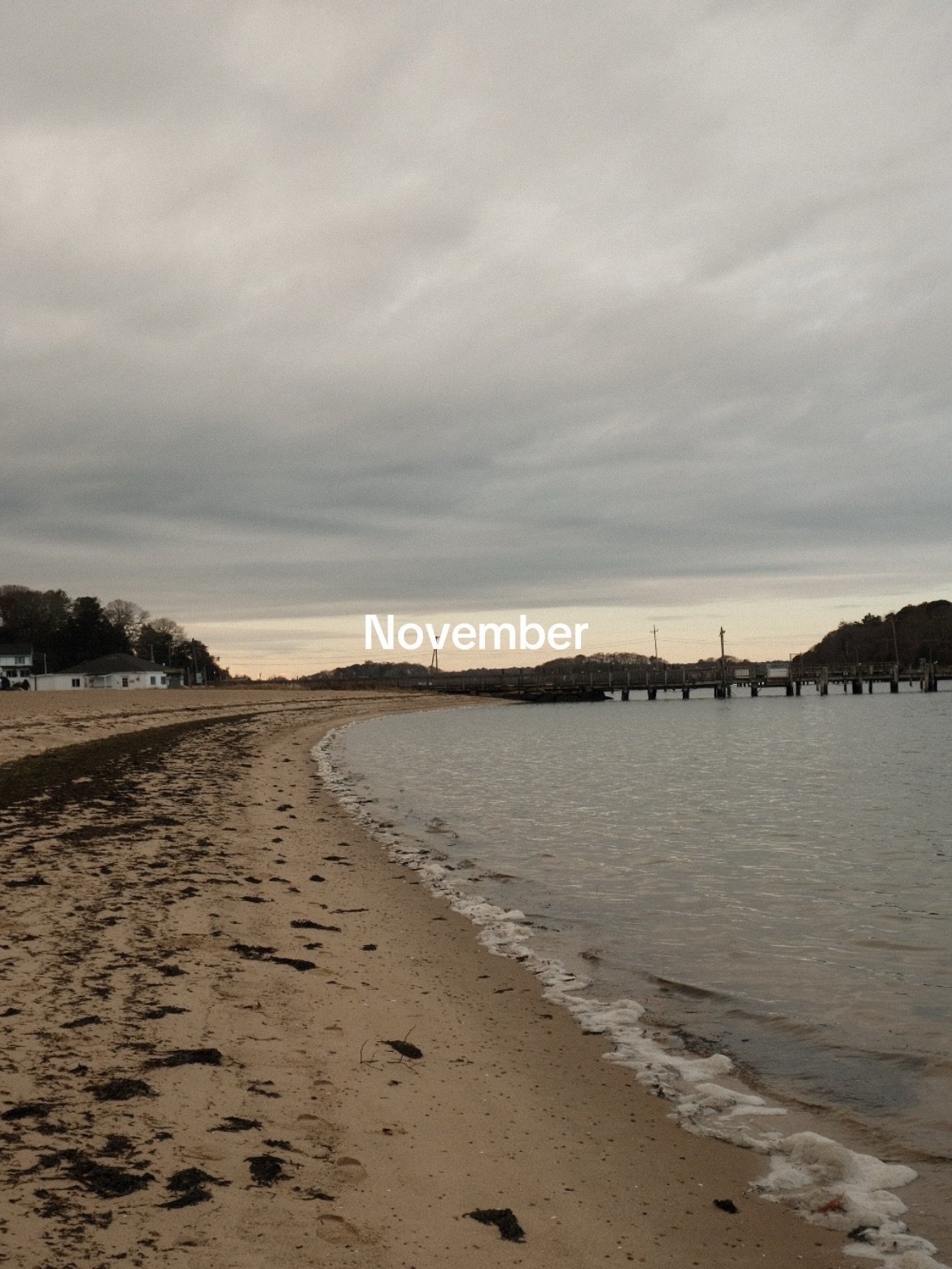 Chilly November mornings have me missing sunny July evenings