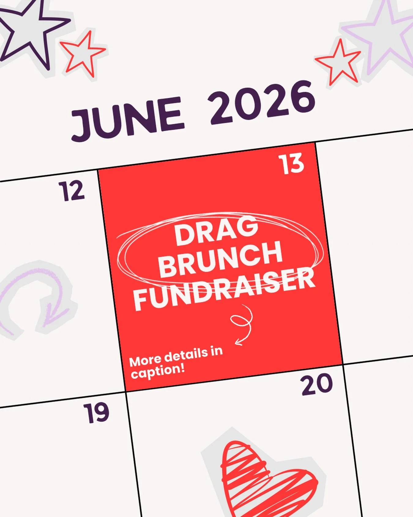Join us at @somedaybarnyc on June 13 from
12:30&ndash;3:30pm for an afternoon of drag, brunch,
cocktails, and community!! 

RSVP at the link in bio &mdash; suggested donation
encouraged! All profits donated to For Women By Women, Period

Come eat, dr