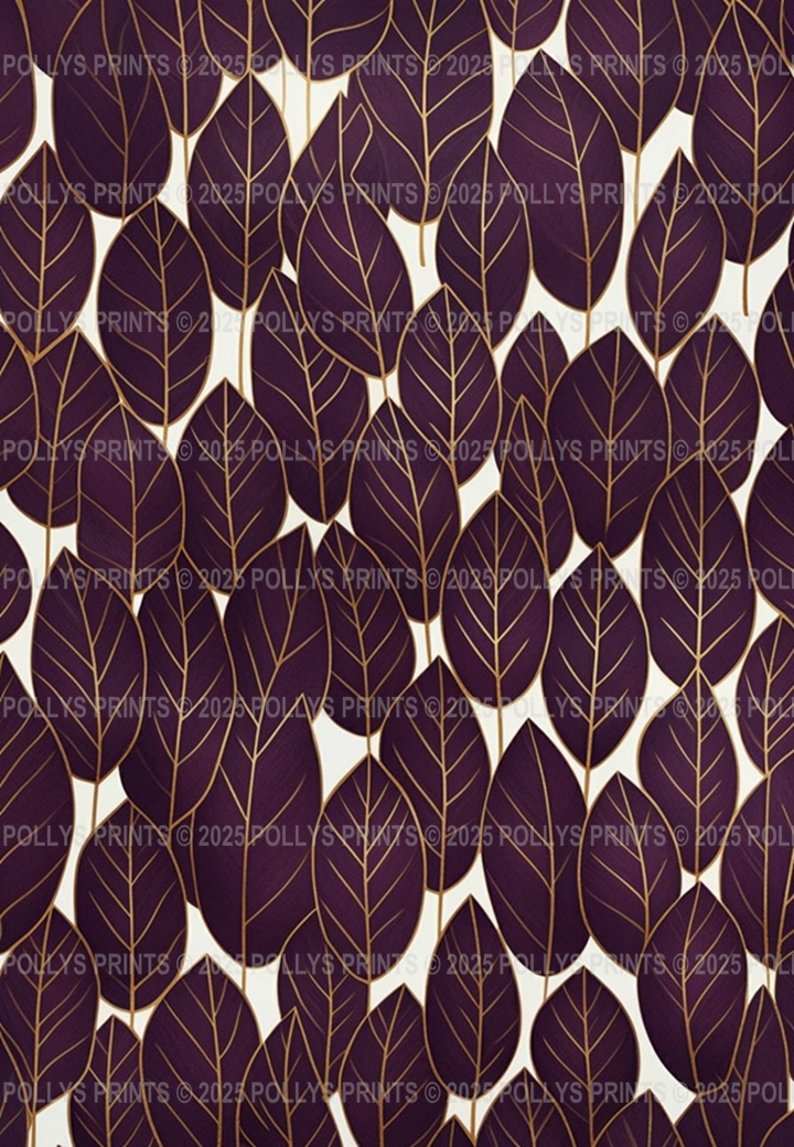 Purple Leaves Falling