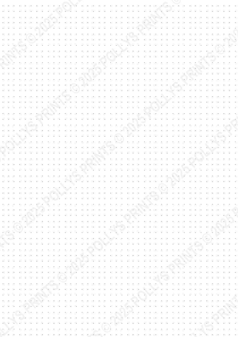 A4 Dots - 1 page