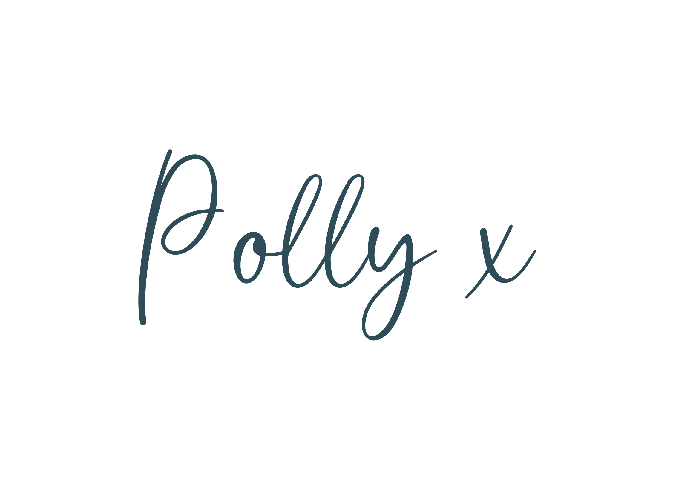 Text saying 'Sorry, this content is not available in your country' with cursive 'Polly x' over a transparent background.