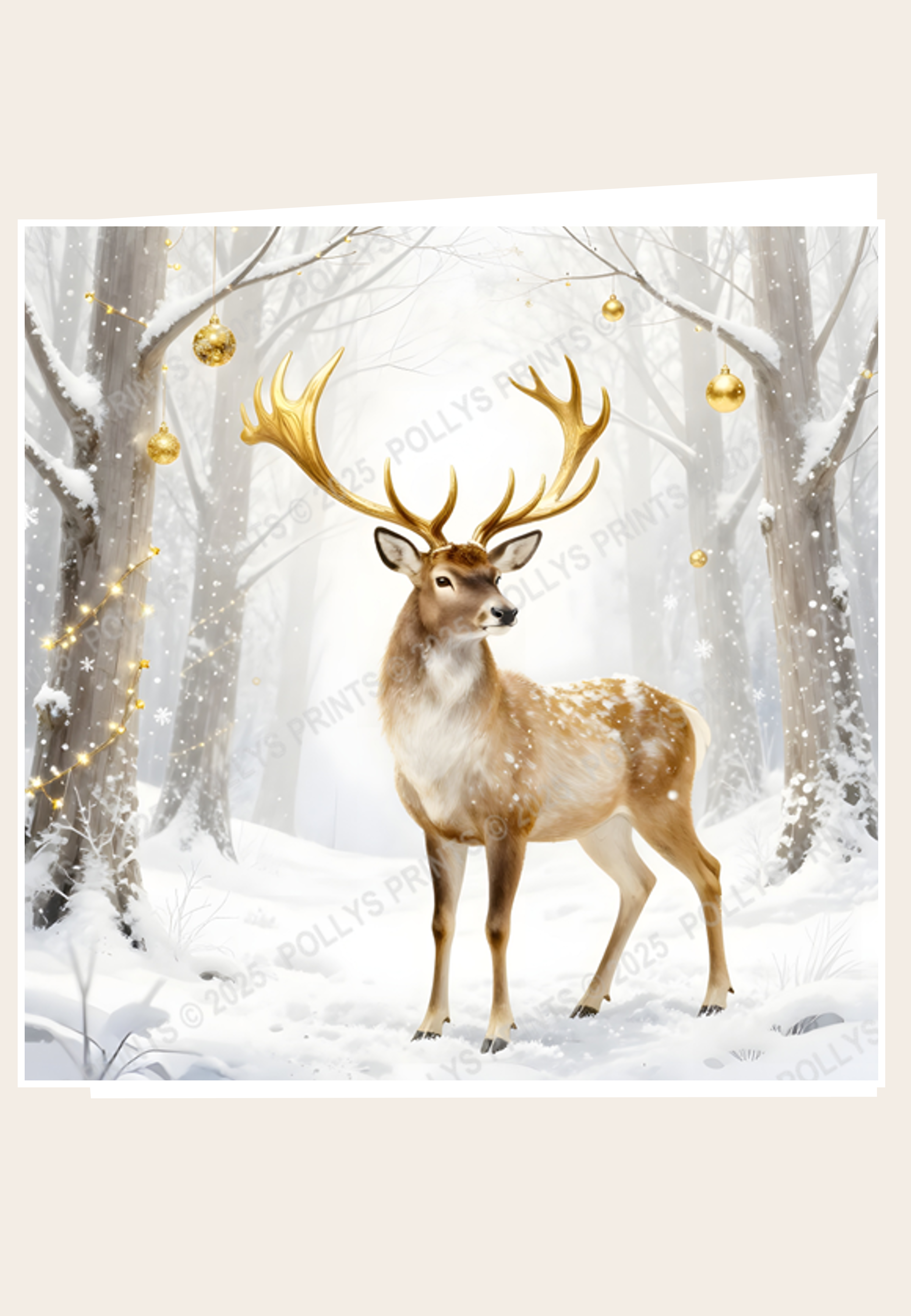 Woodland White Christmas