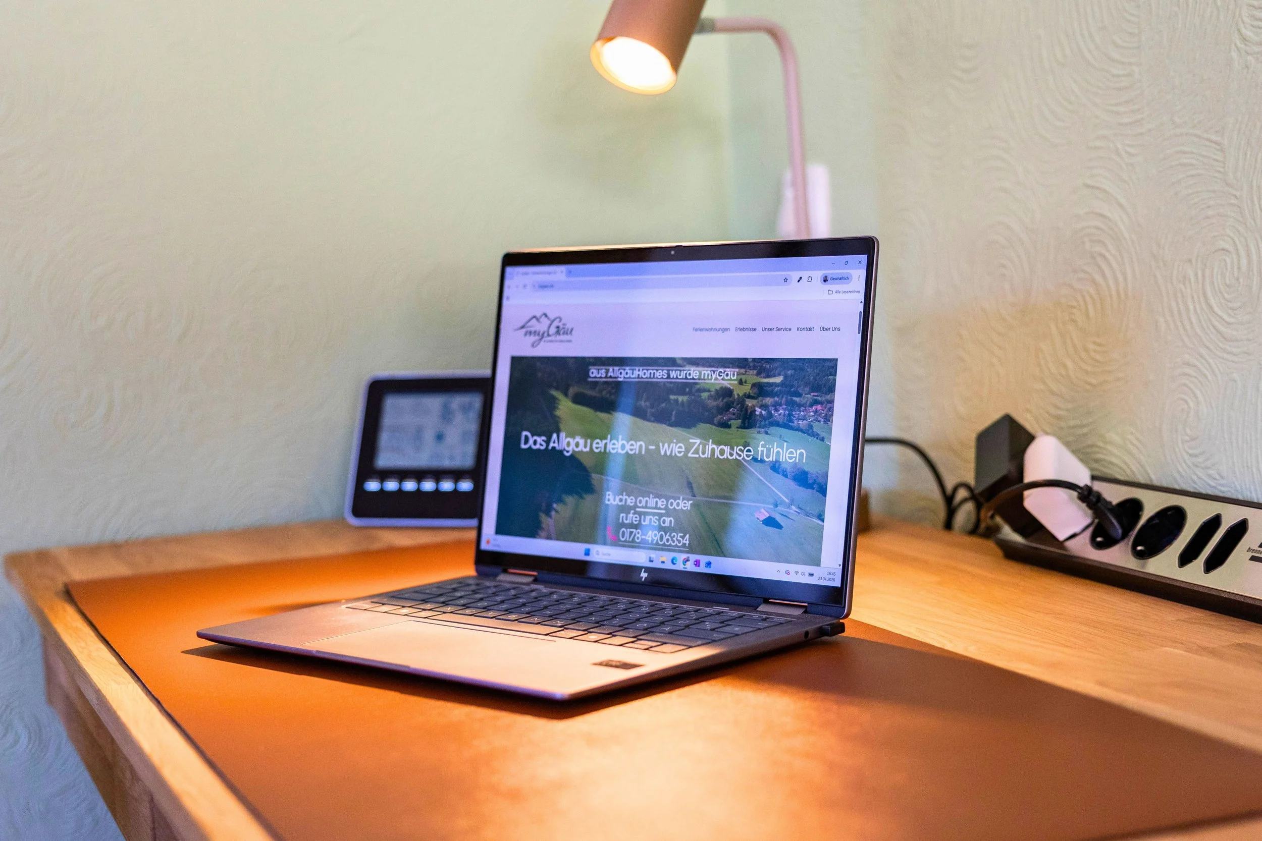 Arbeitsplatz für Homeoffice & Workation