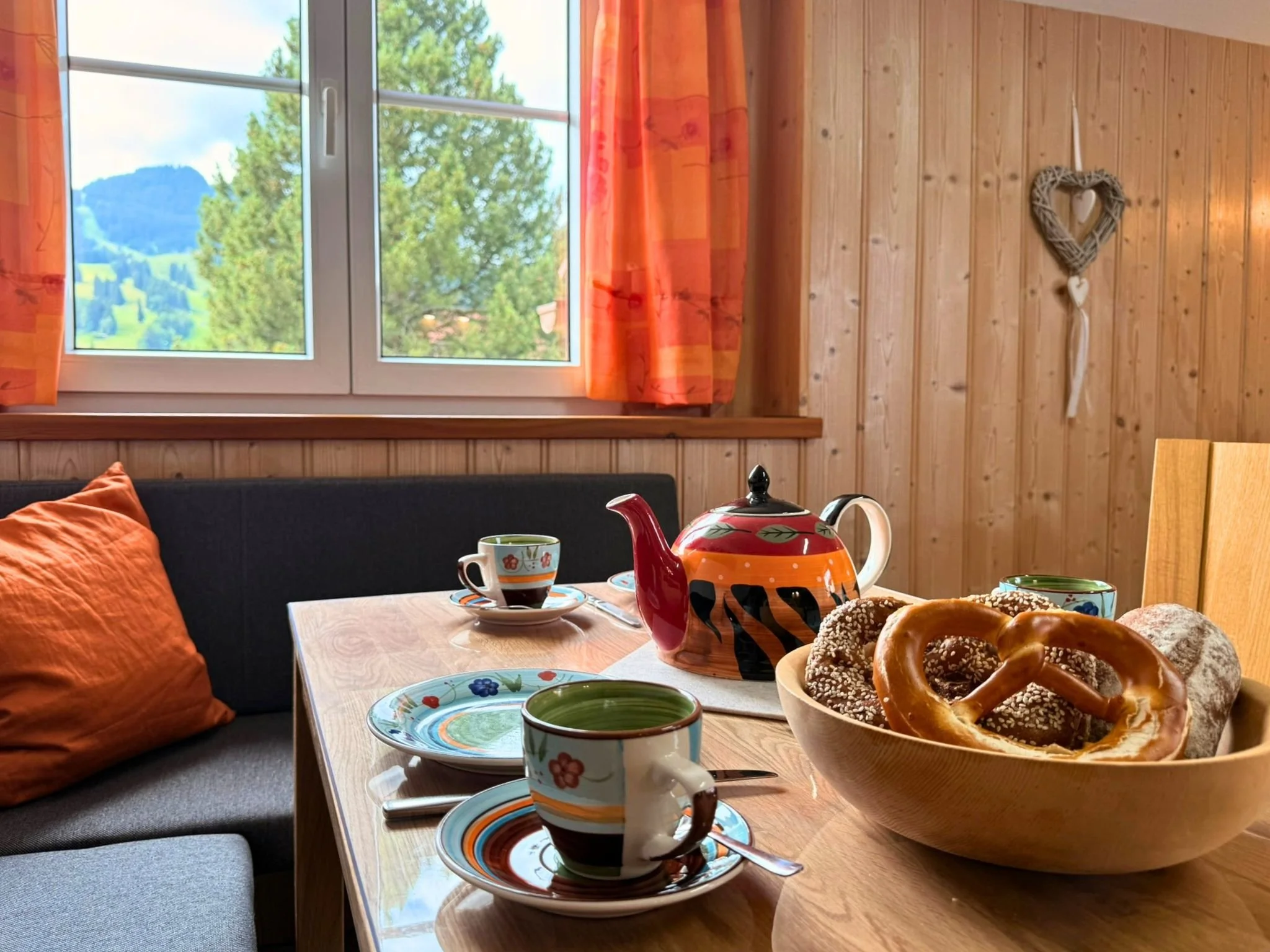 Perfekt für ein entspanntes Frühstück