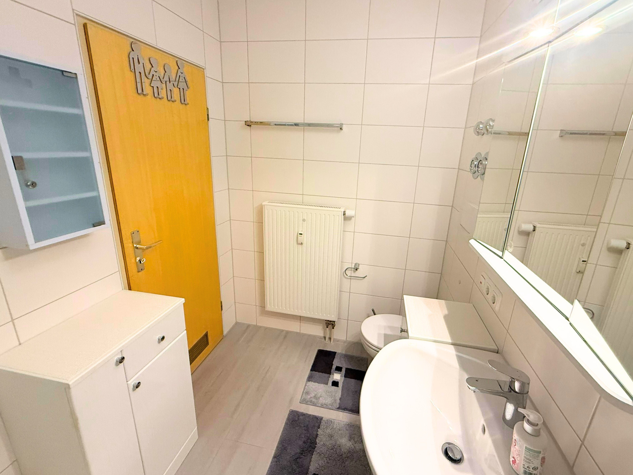 Badezimmer mit WC