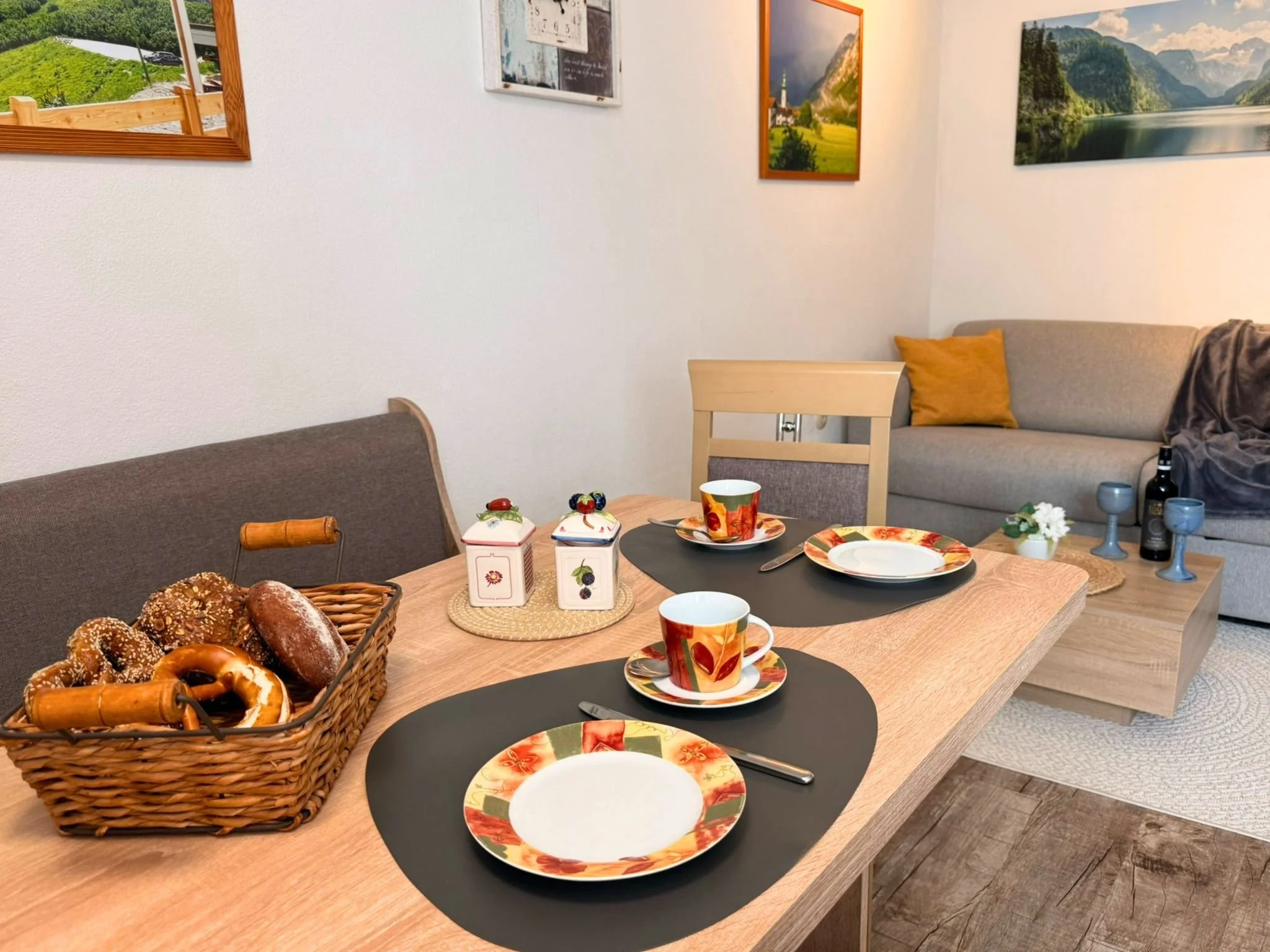 Perfekt für ein entspanntes Frühstück