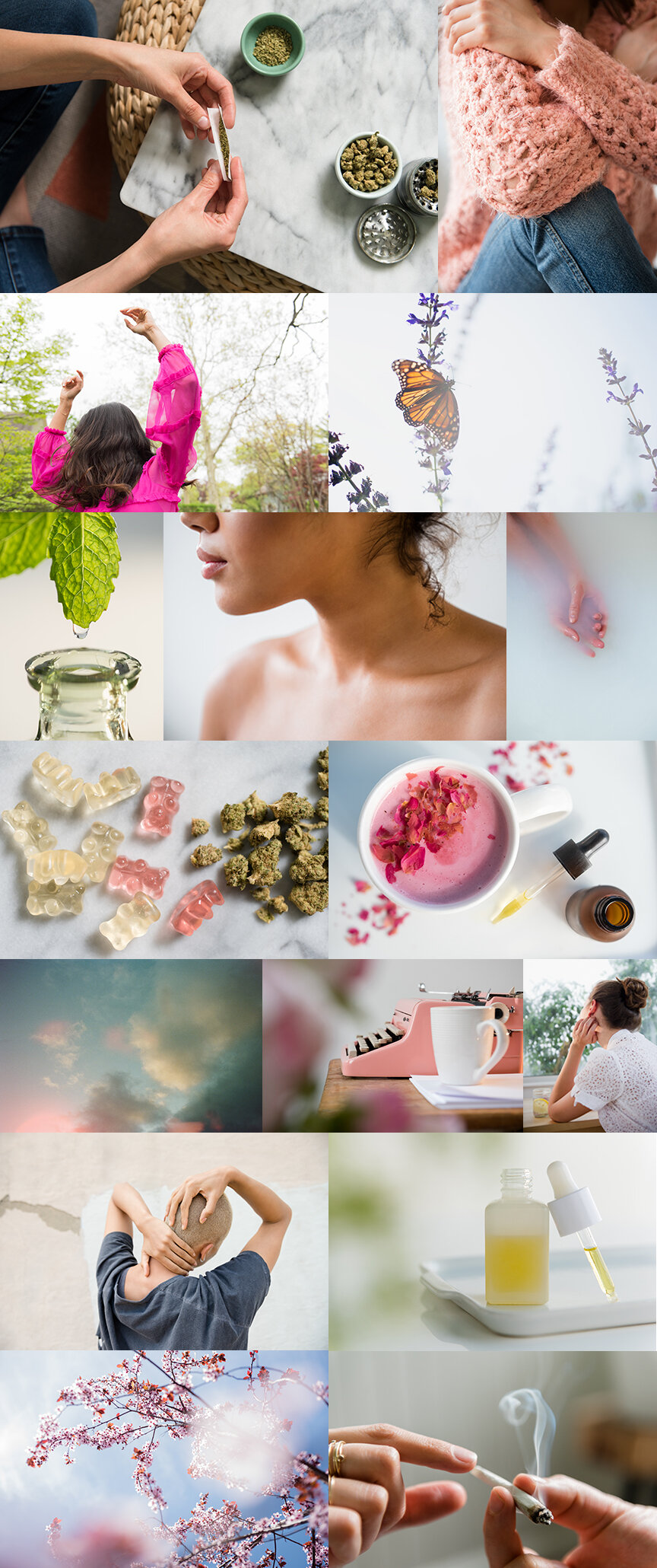 Jamie Grill Photography, custom content creation, cannabis wellness