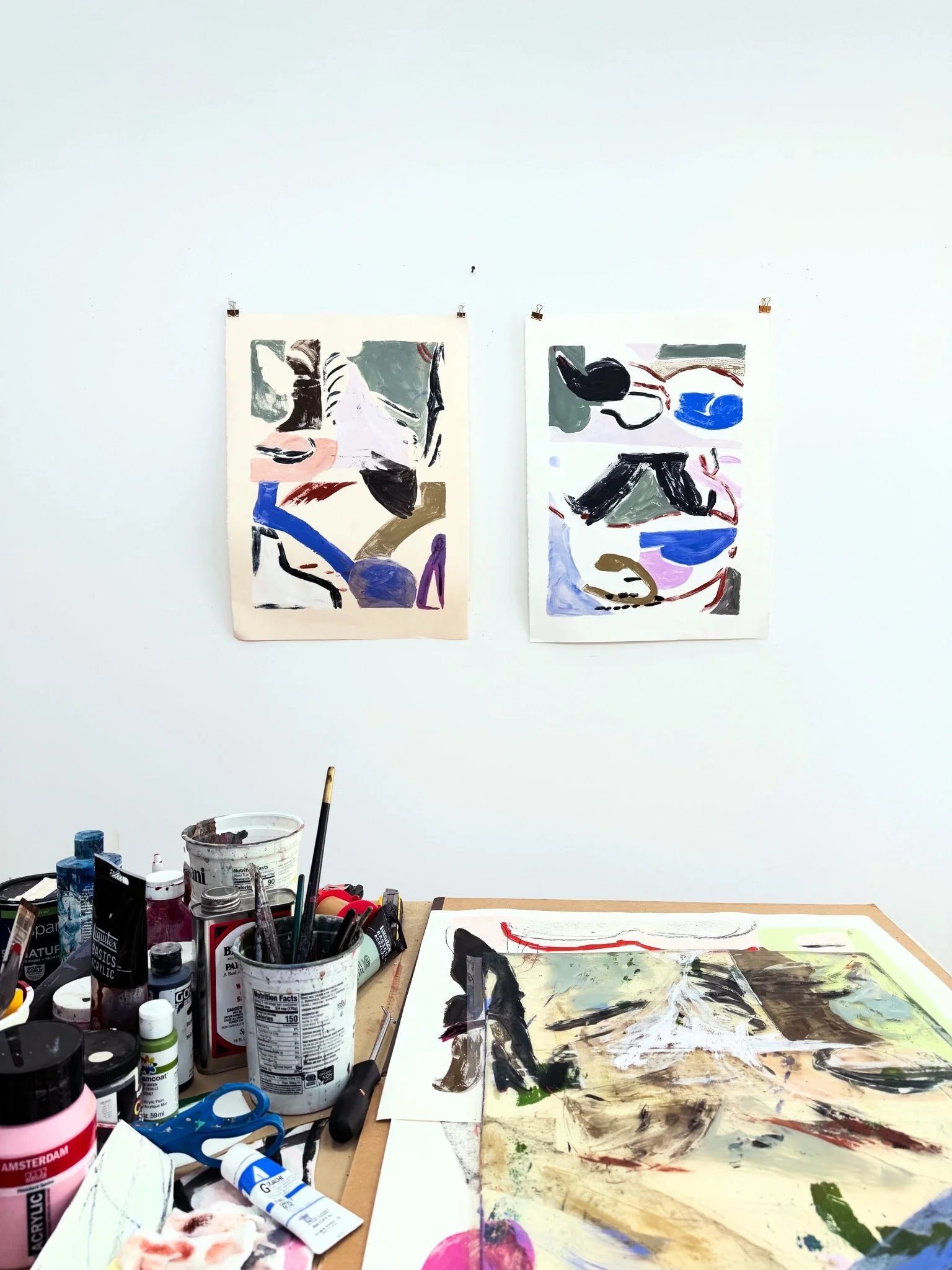 Lilting 1 and 2 in studio
