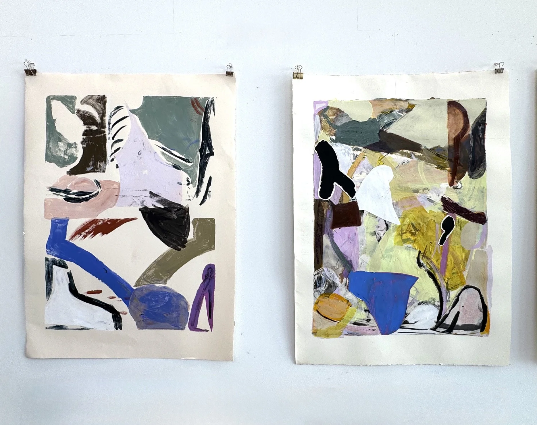 Lilting 1 and Colorful Noise in studio