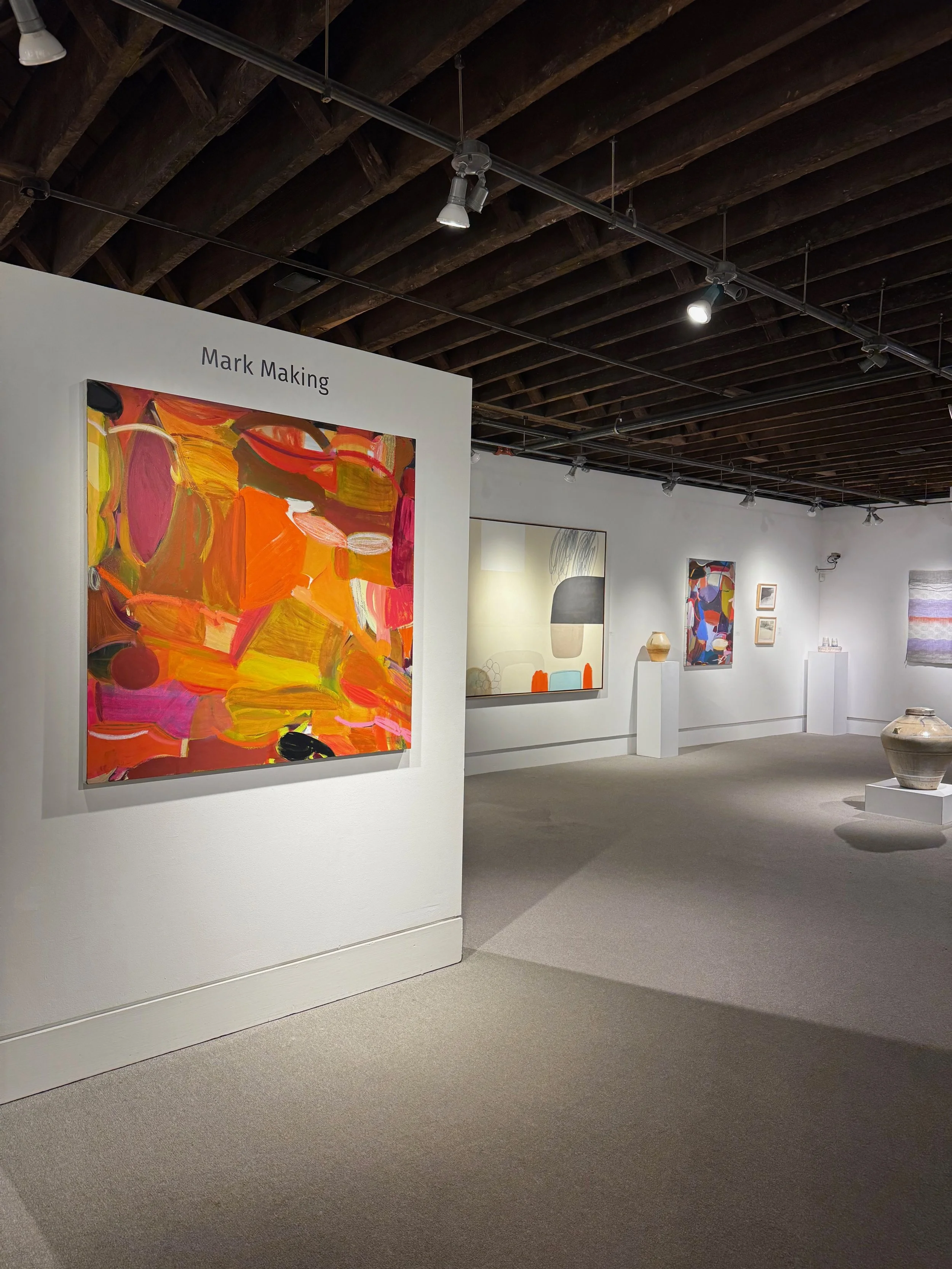 MARK MAKING, group exhibition at Blue Spiral Gallery, Asheville, NC, 2026