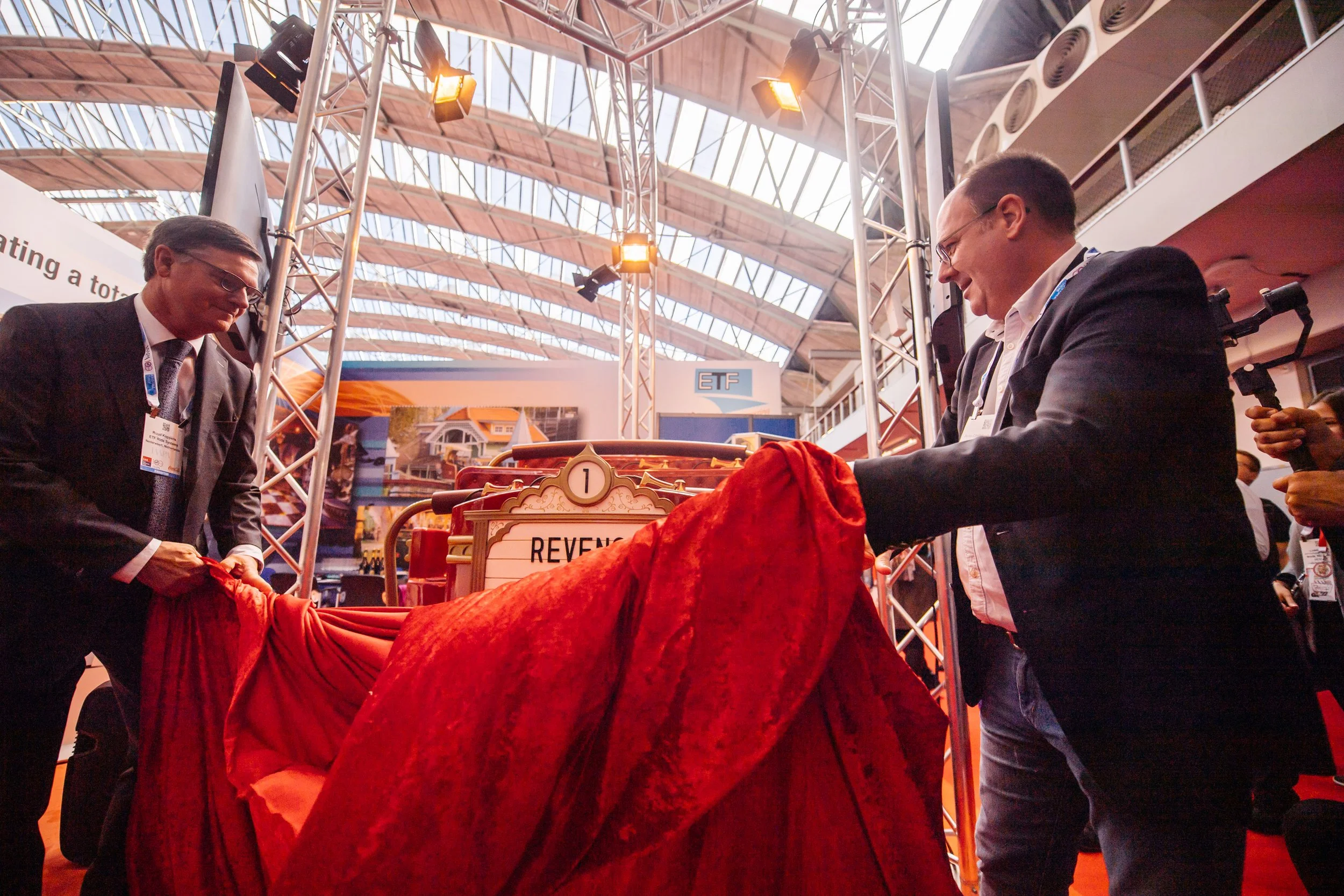 Popcorn Revenge Unveiling at IAAPA Expo