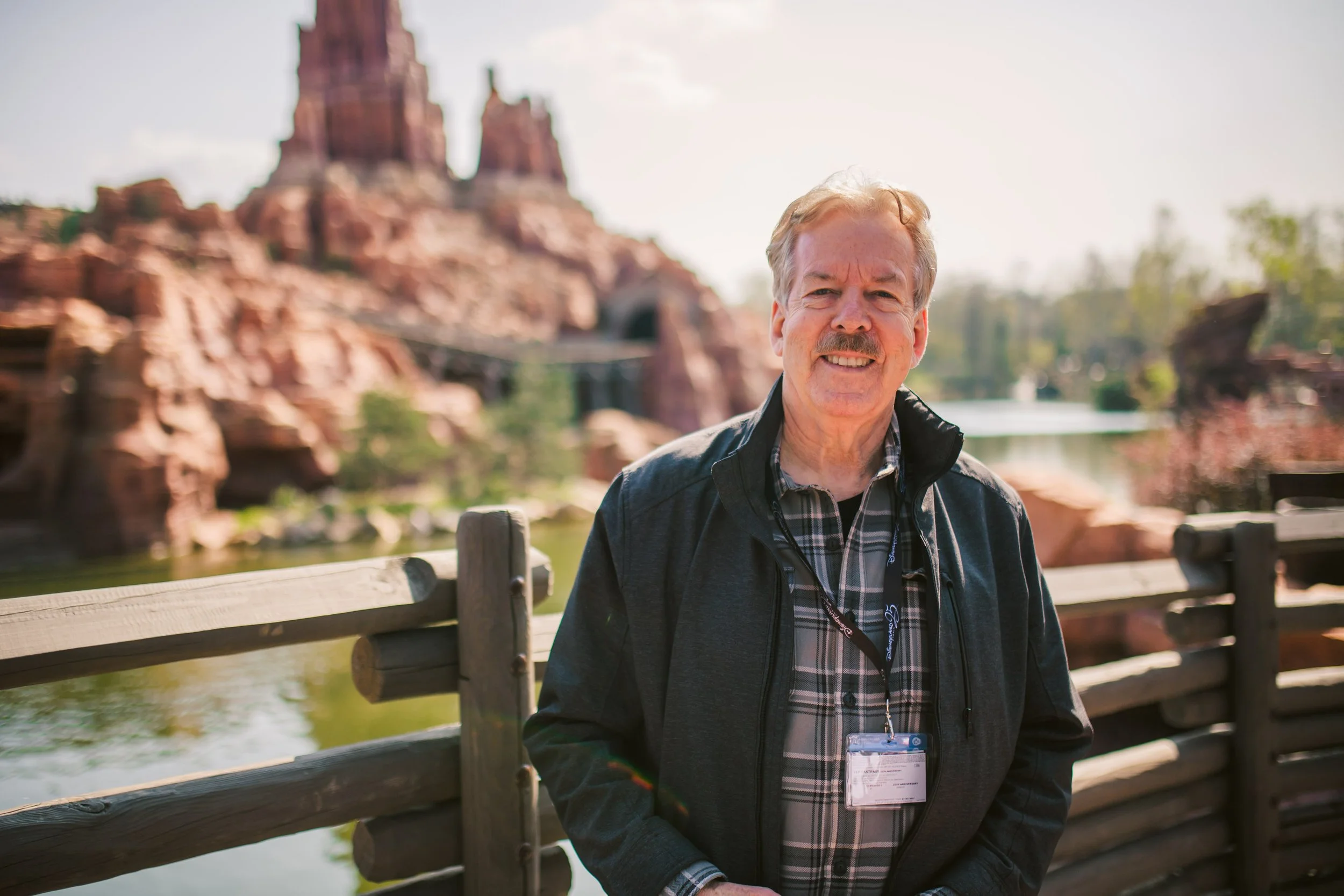 Imagineer Tony Baxter at Disneyland Paris' 25th Anniversary