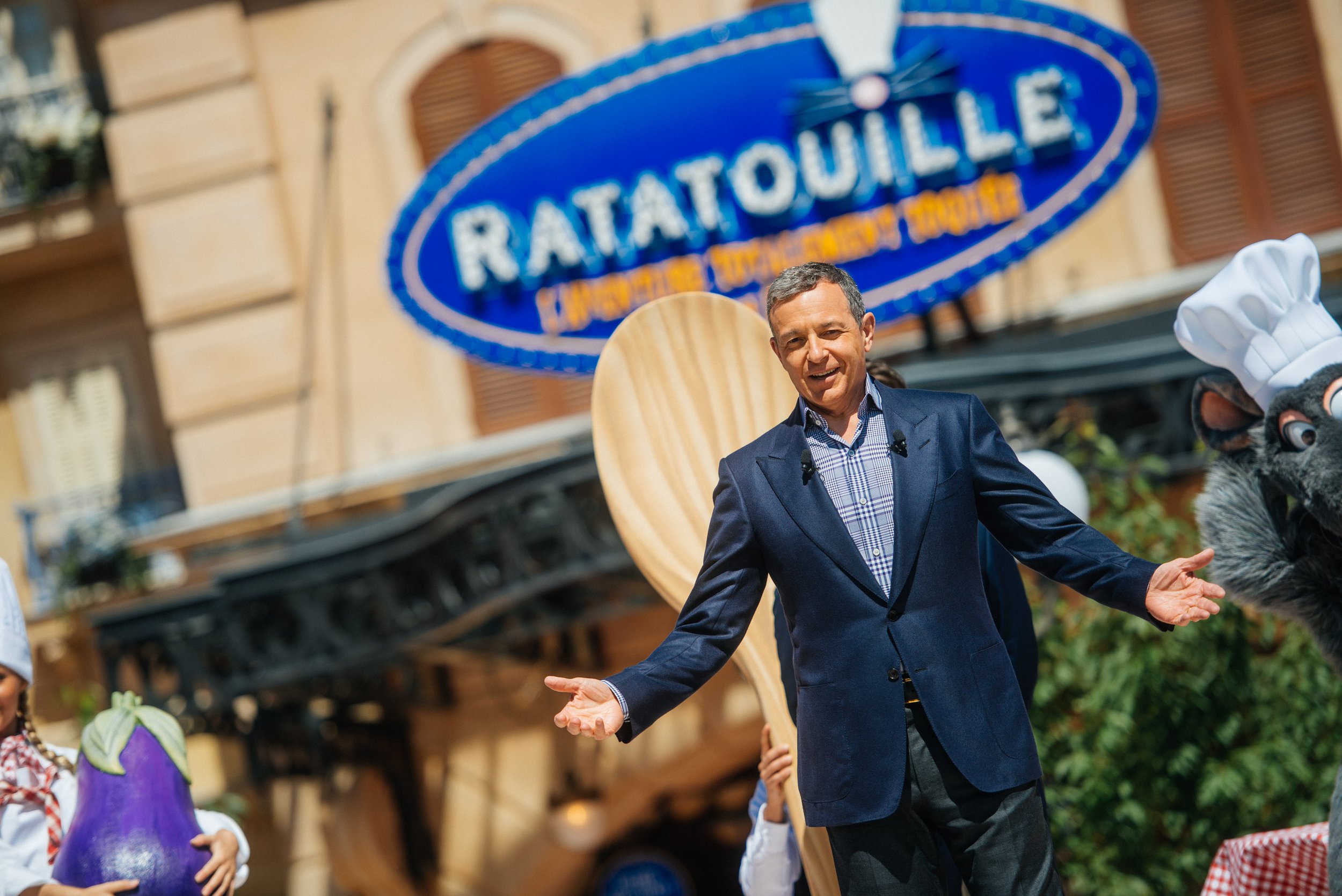 Disney CEO Bob Iger at the Ratatouille Inauguration - Shot for Disneyland Paris Belgium
