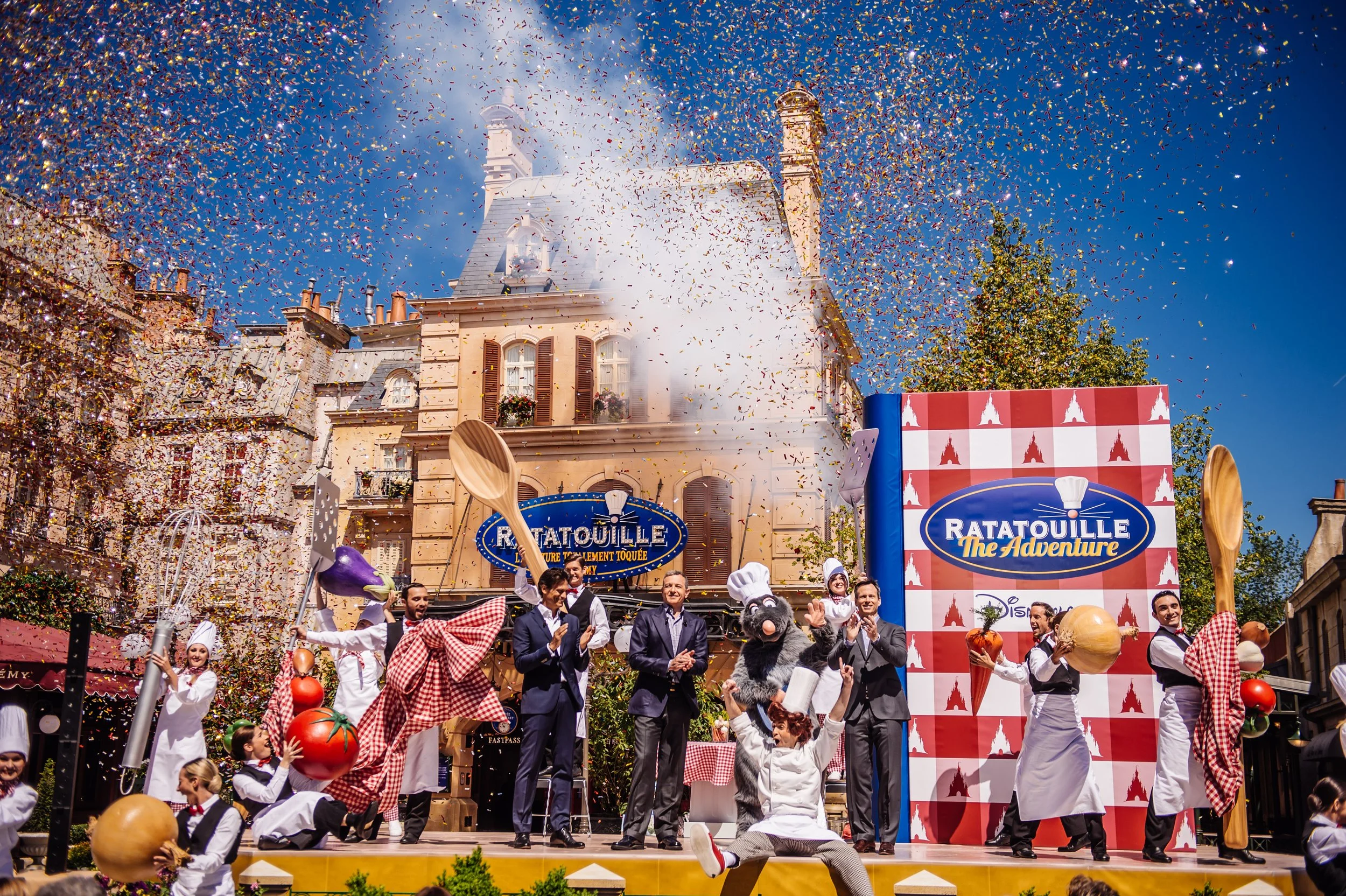 Ratatouille Inauguration Show - Shot for Disneyland Paris Belgium