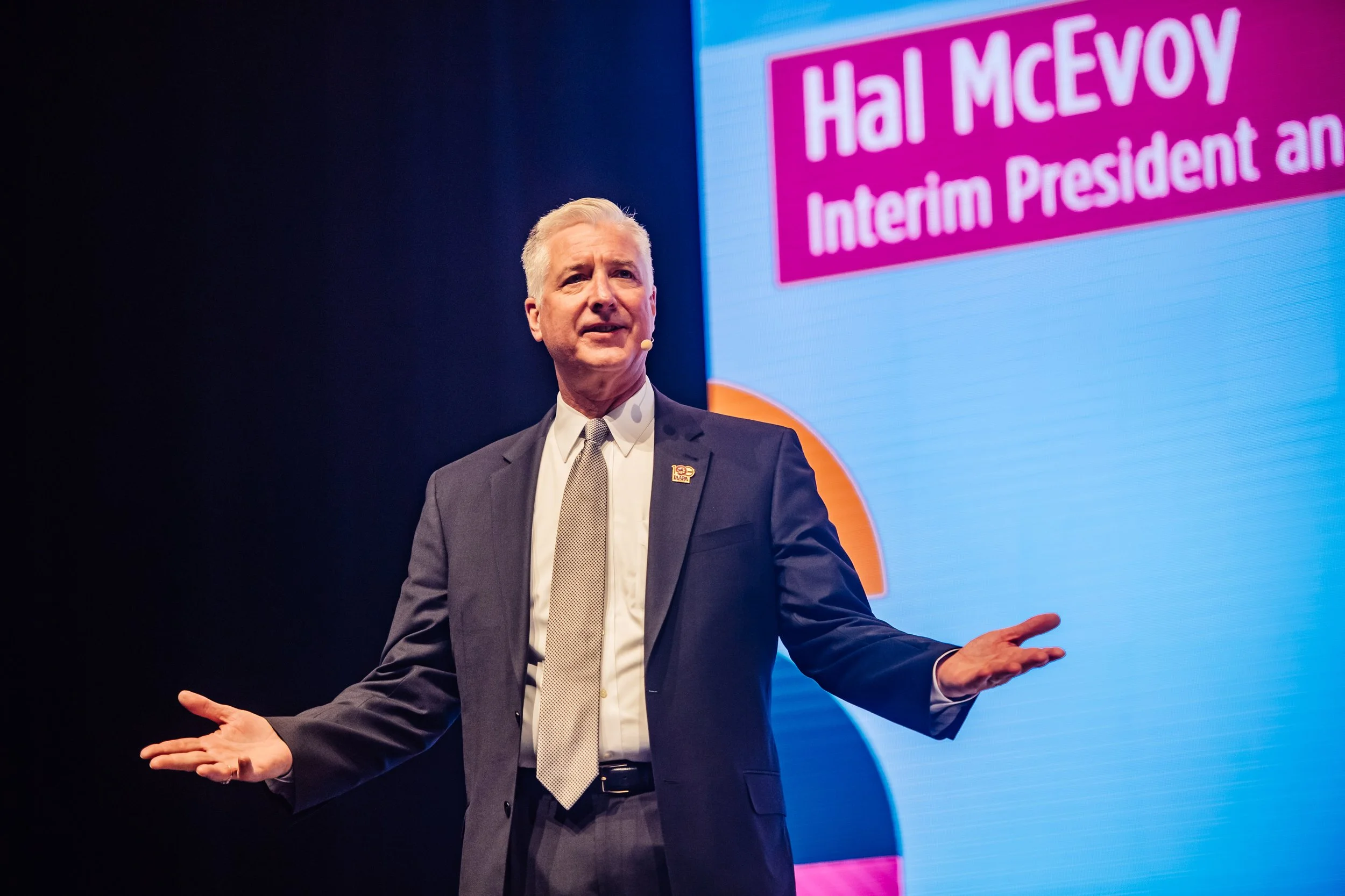 IAAPA Interim President Hal McEvoy at IAAPA Expo