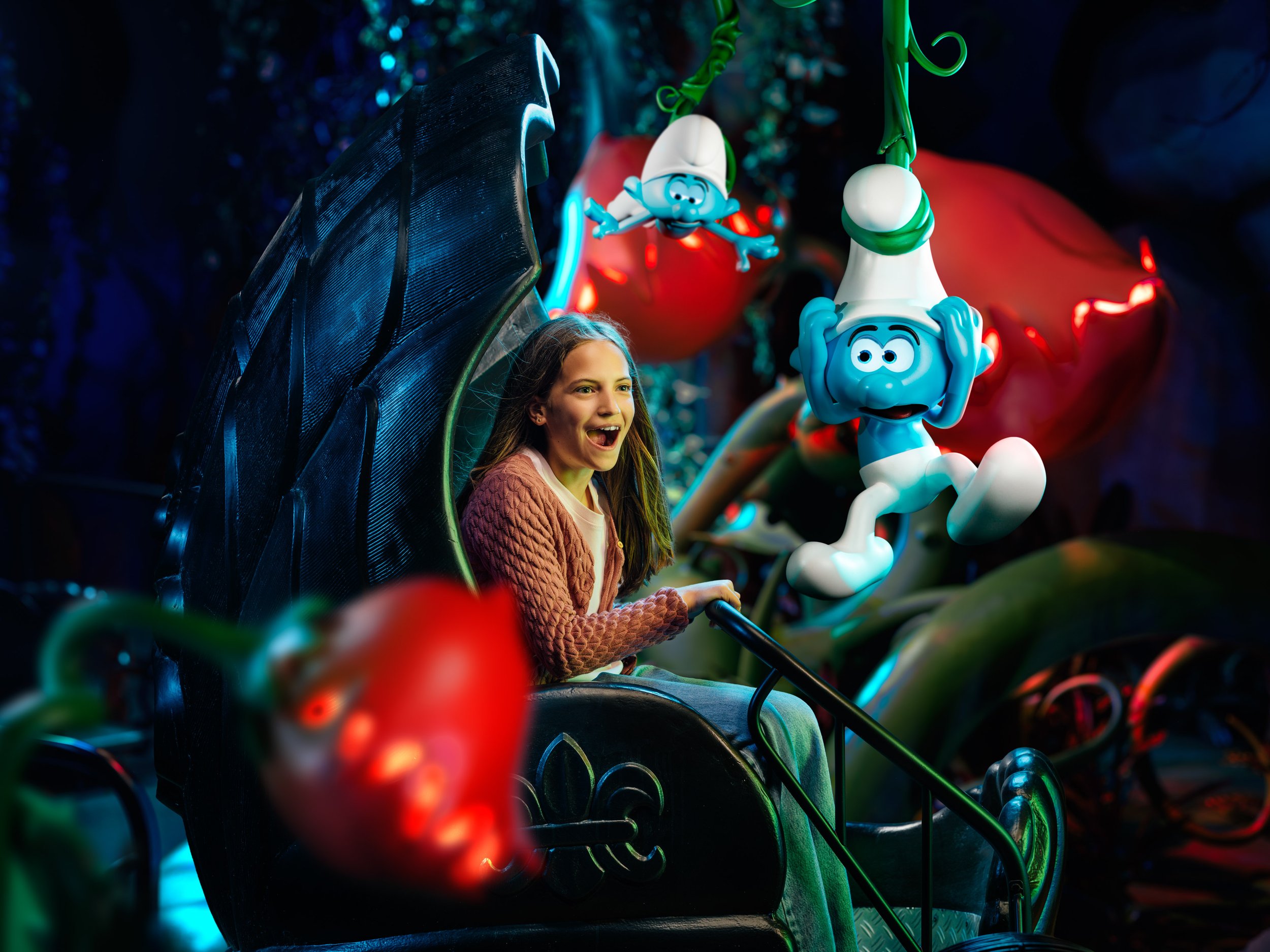 "WOW/Die Schlümpfe Abenteuer" - Plopsaland Deutschland