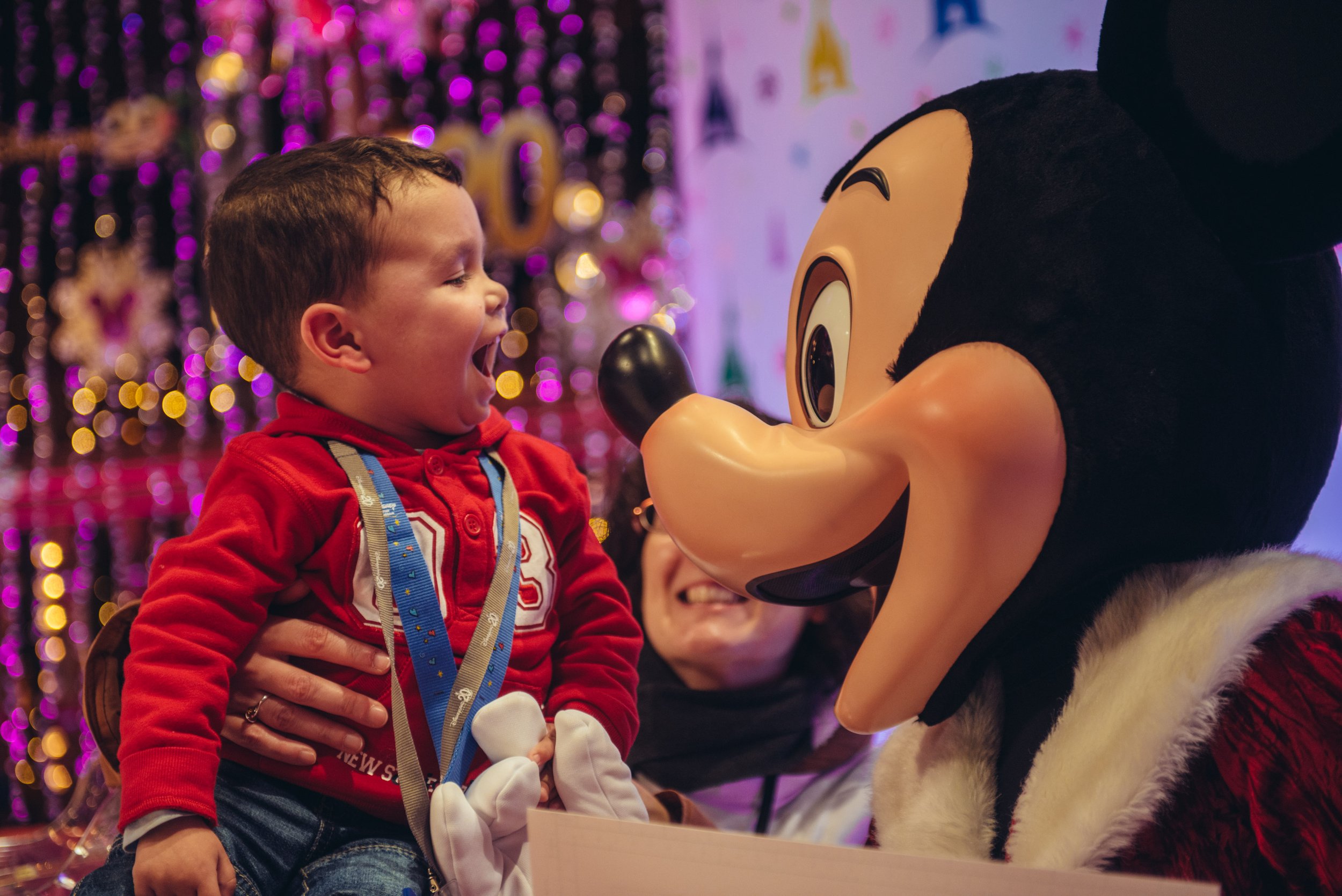 Make A Wish at Christmas Season Event - Shot for Disneyland Paris Belgium