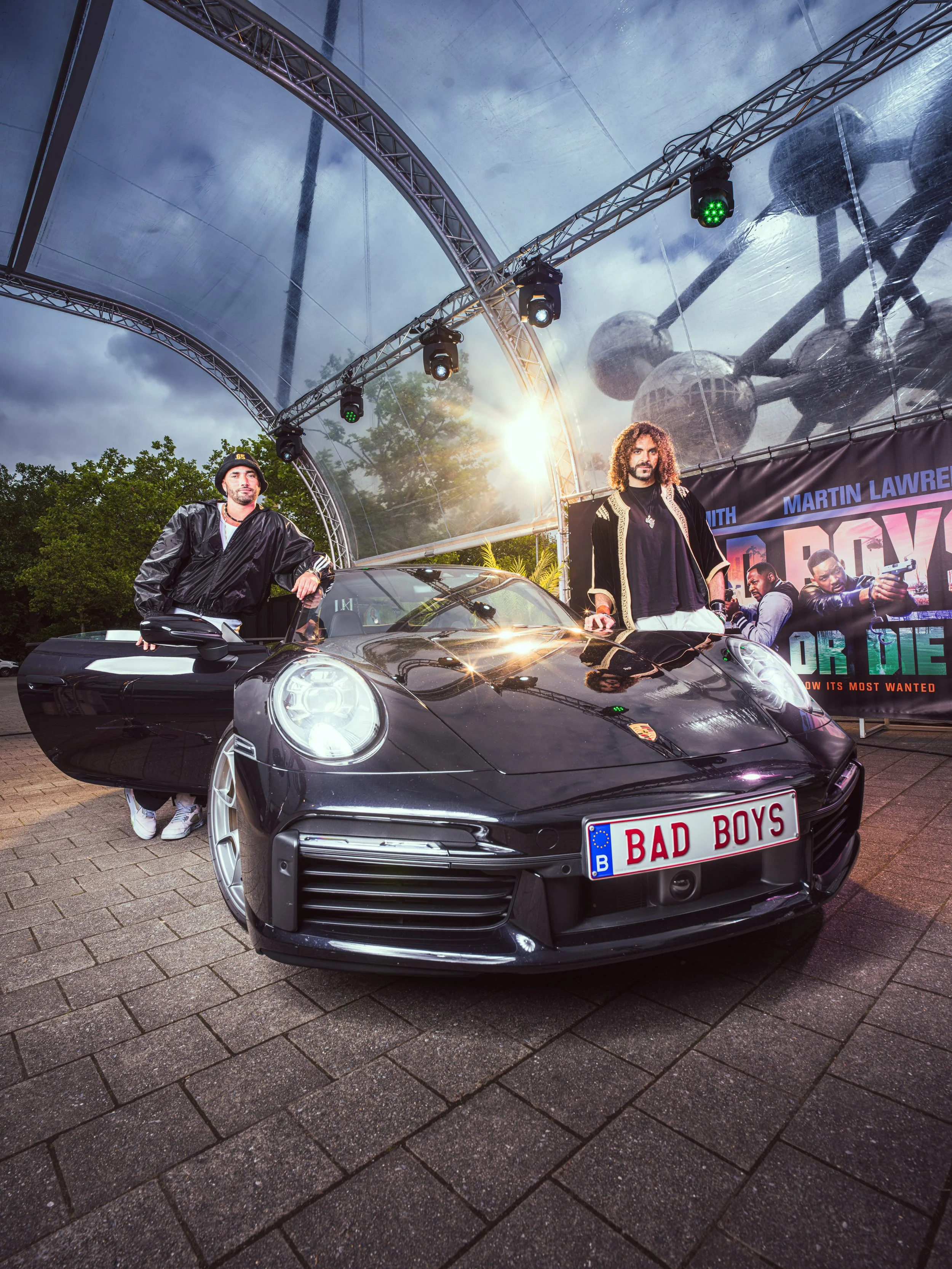 Bad Boys: Ride Or Die Directors Adil & Bilall at the Red Carpet premiere Brussels - Shot for Sony Pictures & Production Pirates