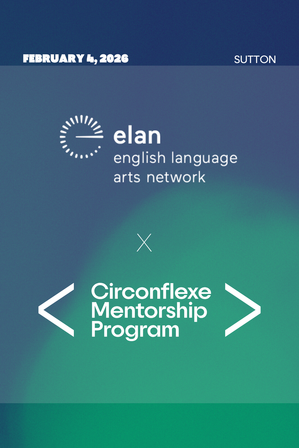 ELAN - Réseau des arts linguistiques anglais - Événement de réseautage à Sutton