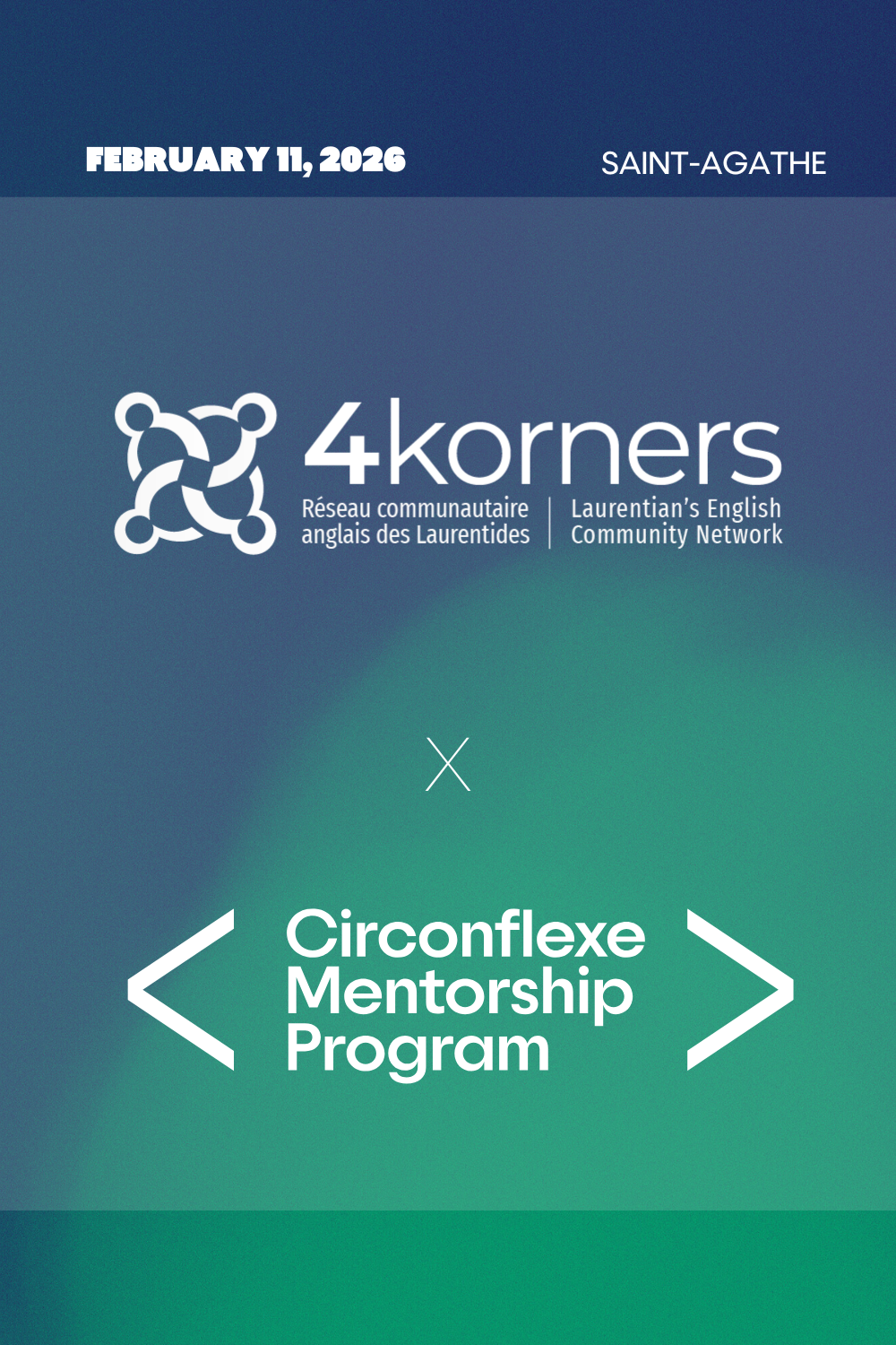 4Korners - Événement de réseautage - Saint-Agathe