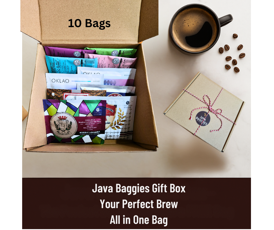 Java Bags Java Baggies Drip Coffee Bags Box (10 / 20 Bags) — Java Baggies