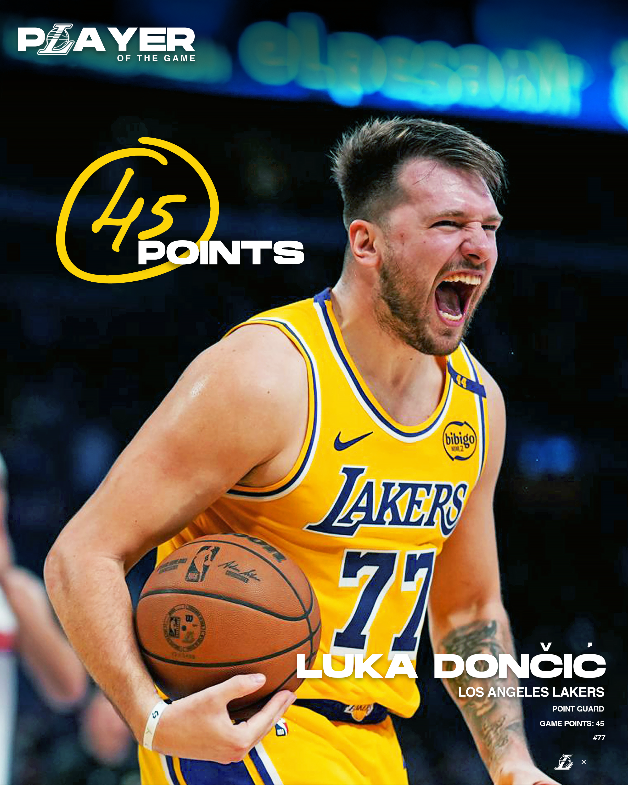Luka Doncic - 45 Points POSTER.png